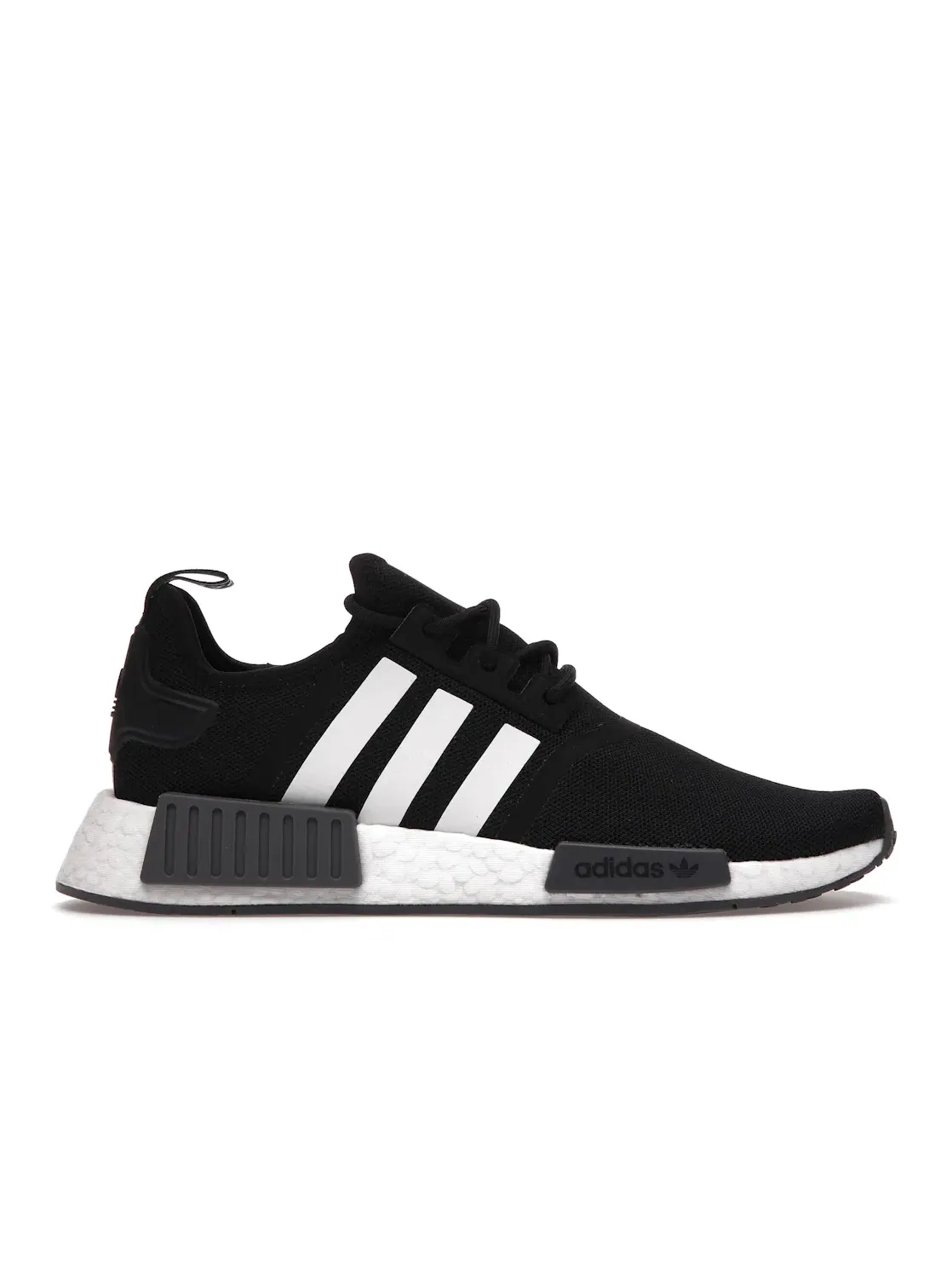 Мужские кроссовки для активного отдыха с технологией Boost Adidas NMD R1 Primeblue — изображение 1 из 4, черный/белый/серый