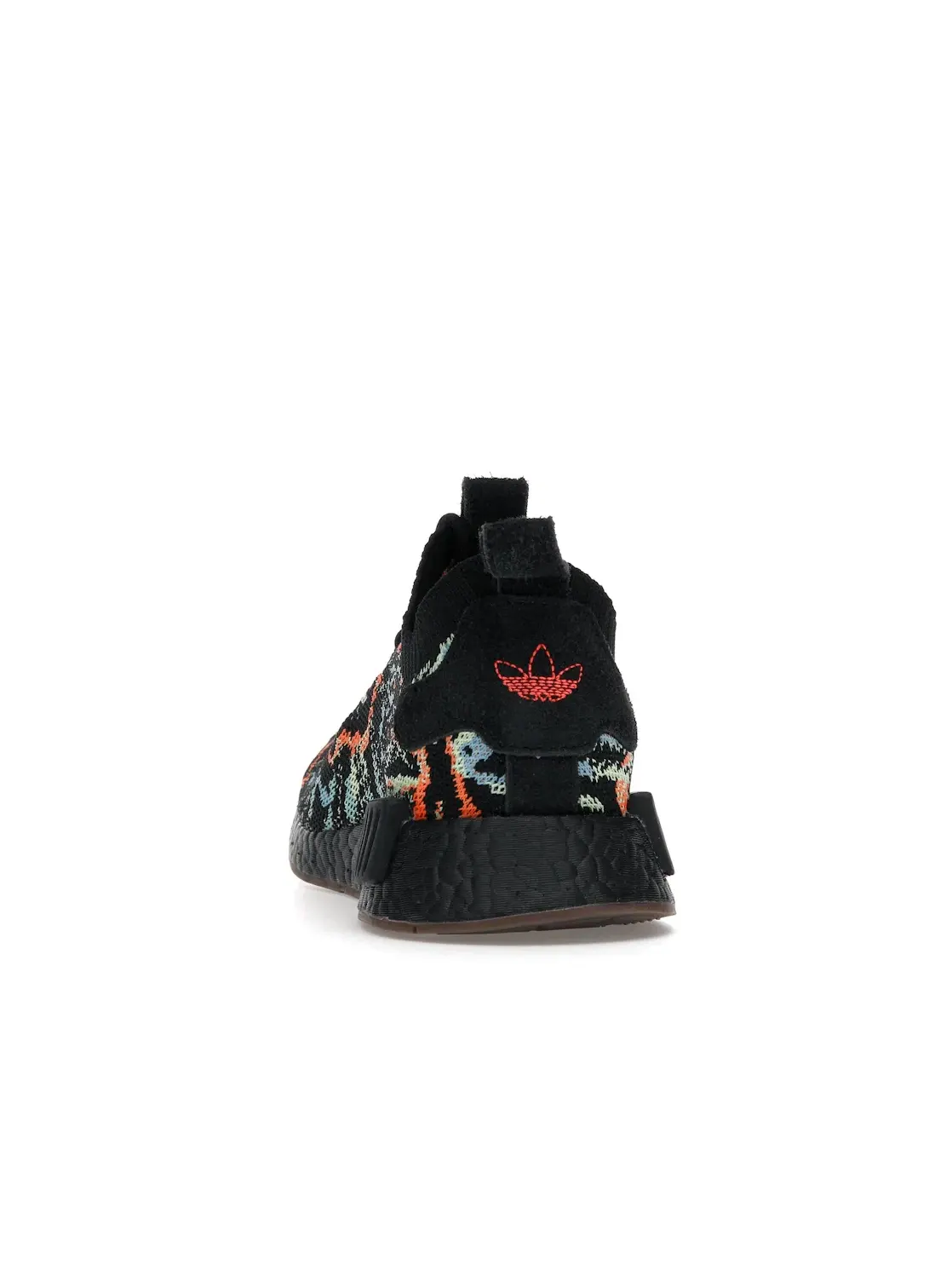 Мужские кроссовки с технологией Boost Adidas NMD R1 Primeknit — изображение 4 из 4, черный/черный