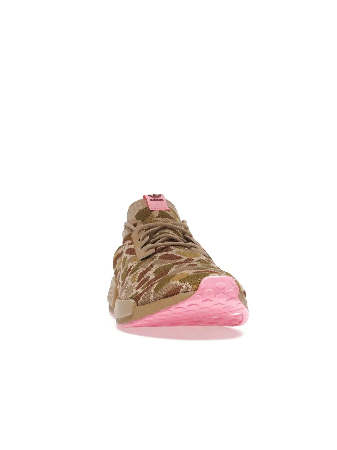 Мужские кроссовки Lifestyle с принтом Adidas NMD R1 Primeknit Adidas — изображение 2 из 4, розовый