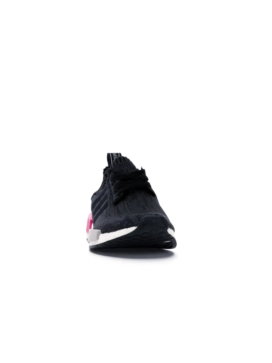 Женские кроссовки с эластичным верхом Adidas NMD R1 — изображение 2 из 4, черный/черный/розовый