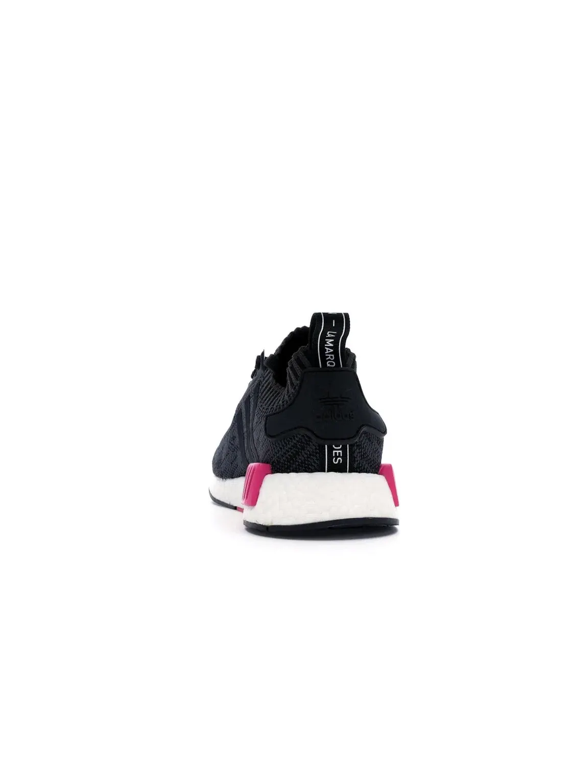 Женские кроссовки с эластичным верхом Adidas NMD R1 — изображение 4 из 4, черный/черный/розовый