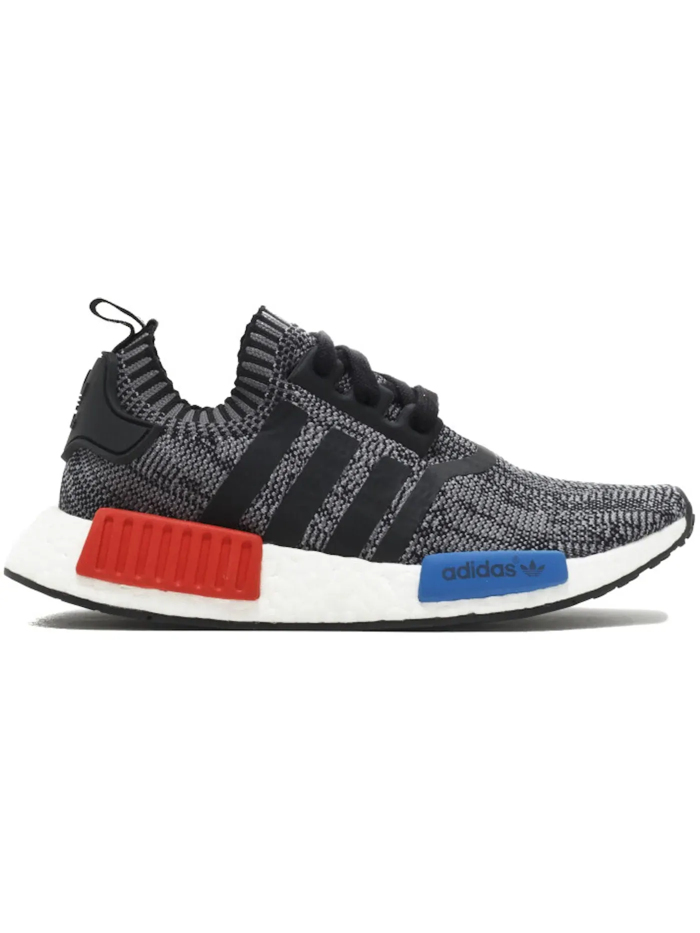 Мужские кроссовки для активного отдыха Adidas NMD R1 — изображение 1 из 1, черный/черный/красный