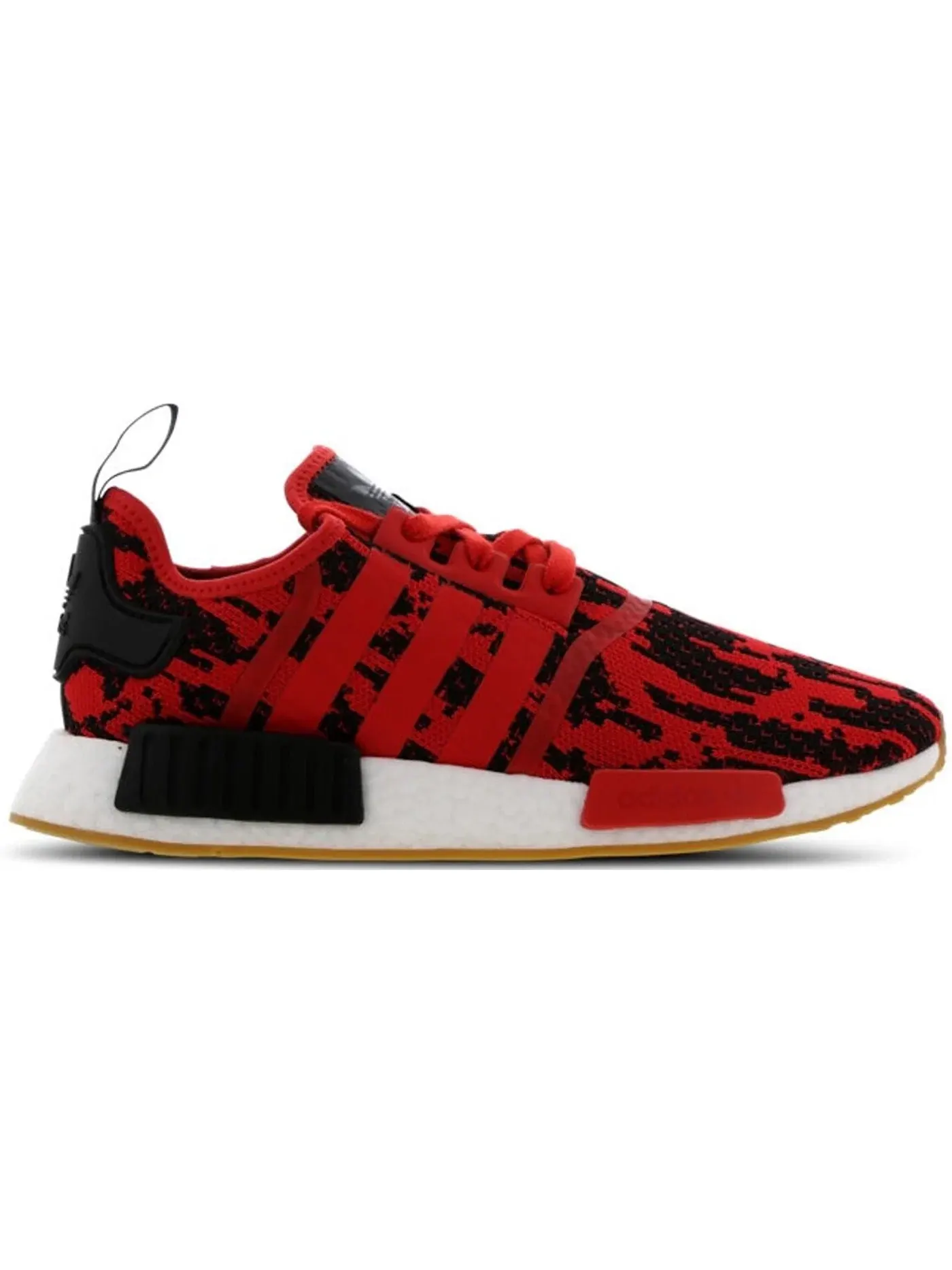 Мужские кроссовки Lifestyle с принтом Adidas NMD R1 — изображение 1 из 1, красный/черный