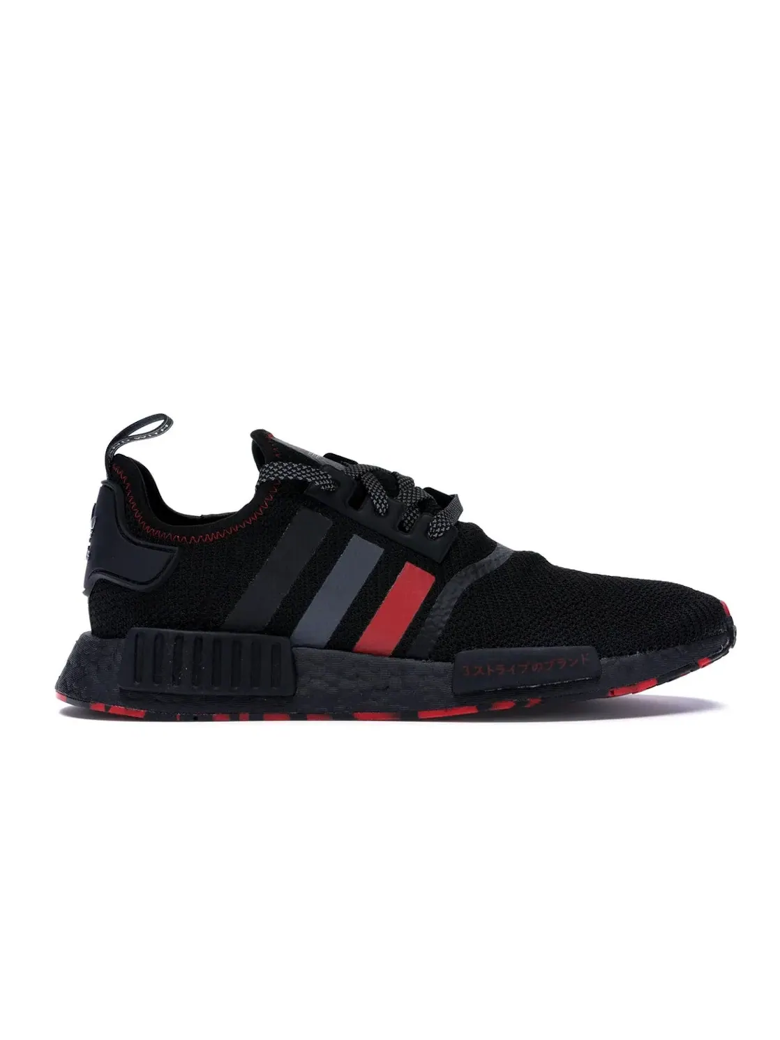 Мужские кроссовки Lifestyle с принтом Adidas NMD R1 — изображение 1 из 4, черный/серый/красный