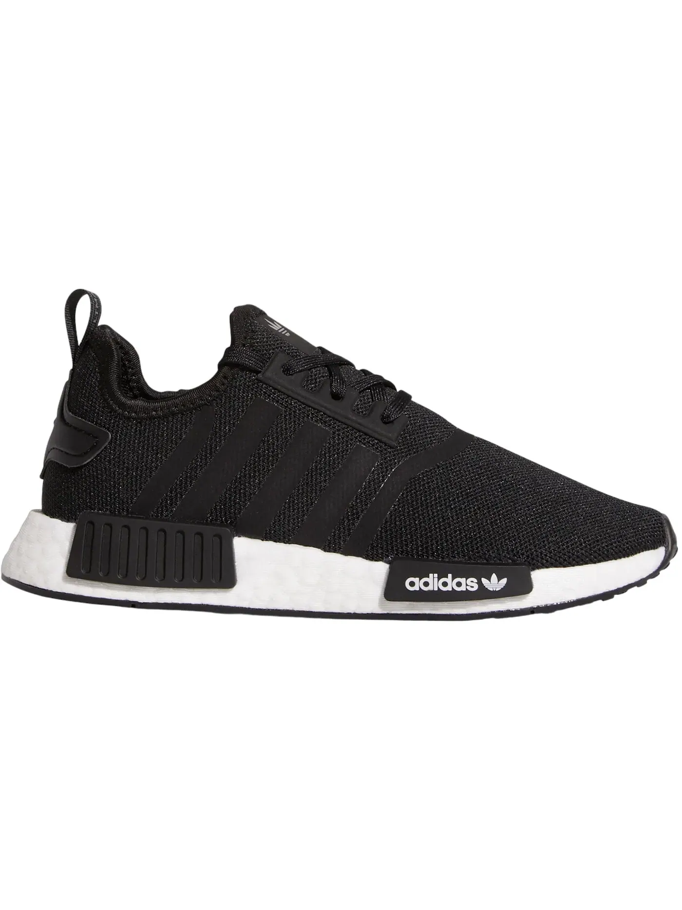 Детские кроссовки Lifestyle с моделью Adidas NMD R1 Refined Adidas — изображение 1 из 1, черный черный белый