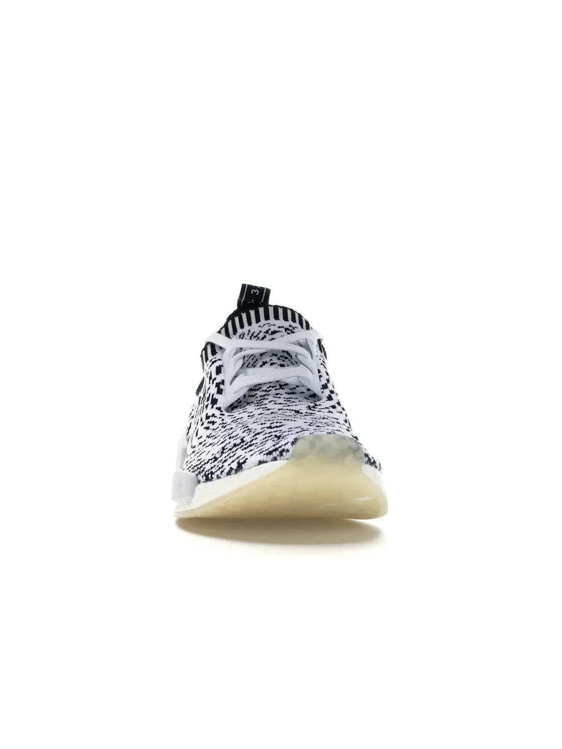 Мужские кроссовки для повседневной носки с принтом Adidas NMD R1 — изображение 2 из 4, белый черный белый