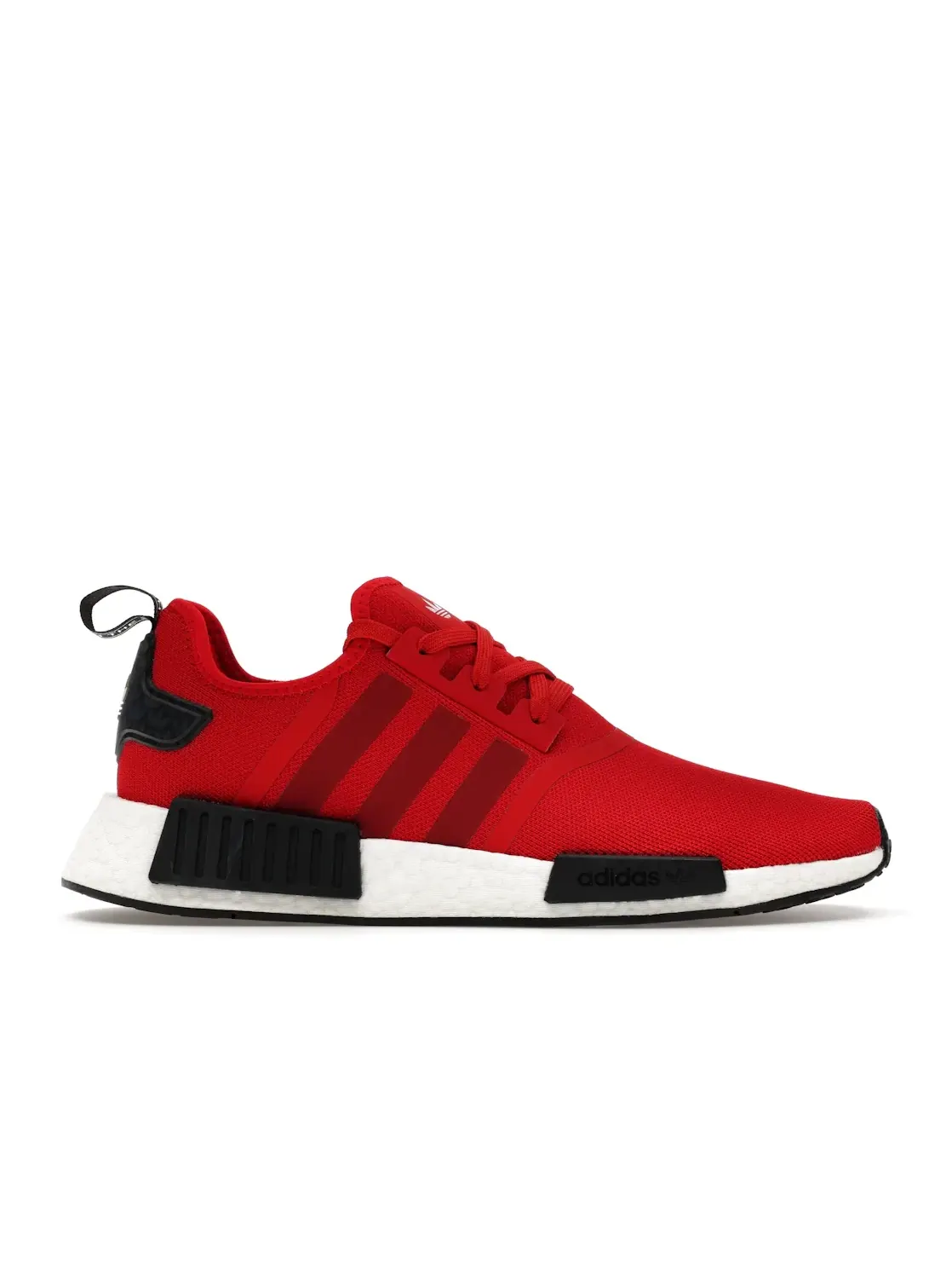 Мужские кроссовки Lifestyle с принтом Adidas NMD R1 — изображение 1 из 4, красный/черный