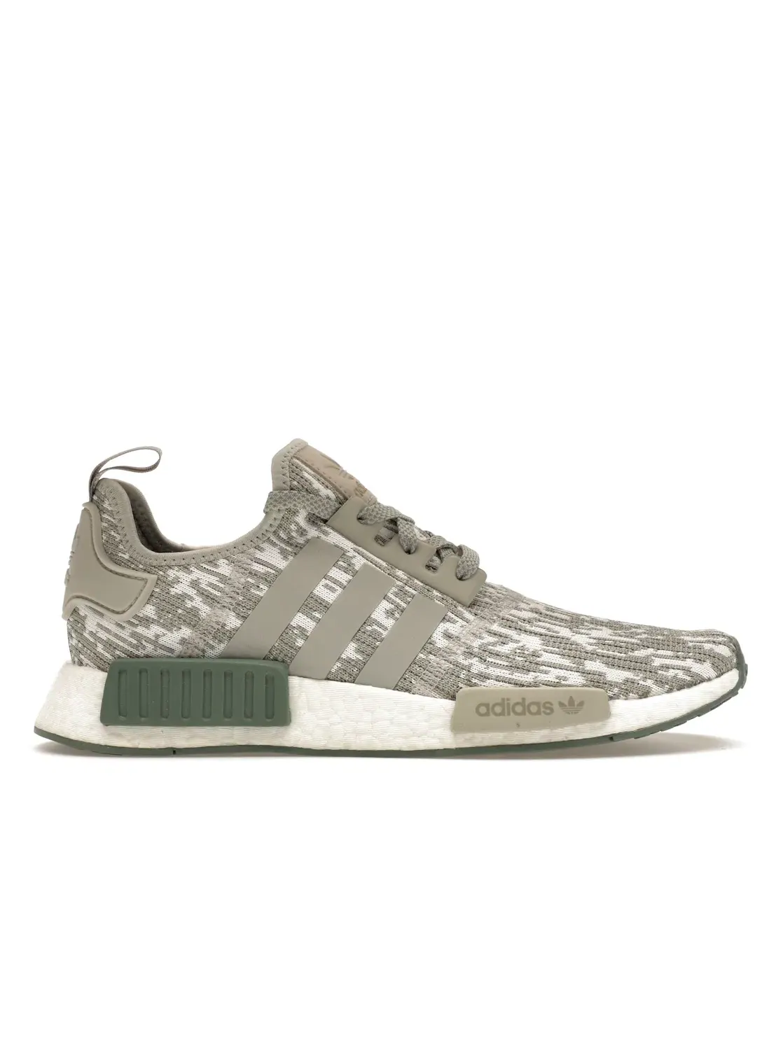 Мужские кроссовки lifestyle Adidas NMD R1 — изображение 1 из 4, зеленый