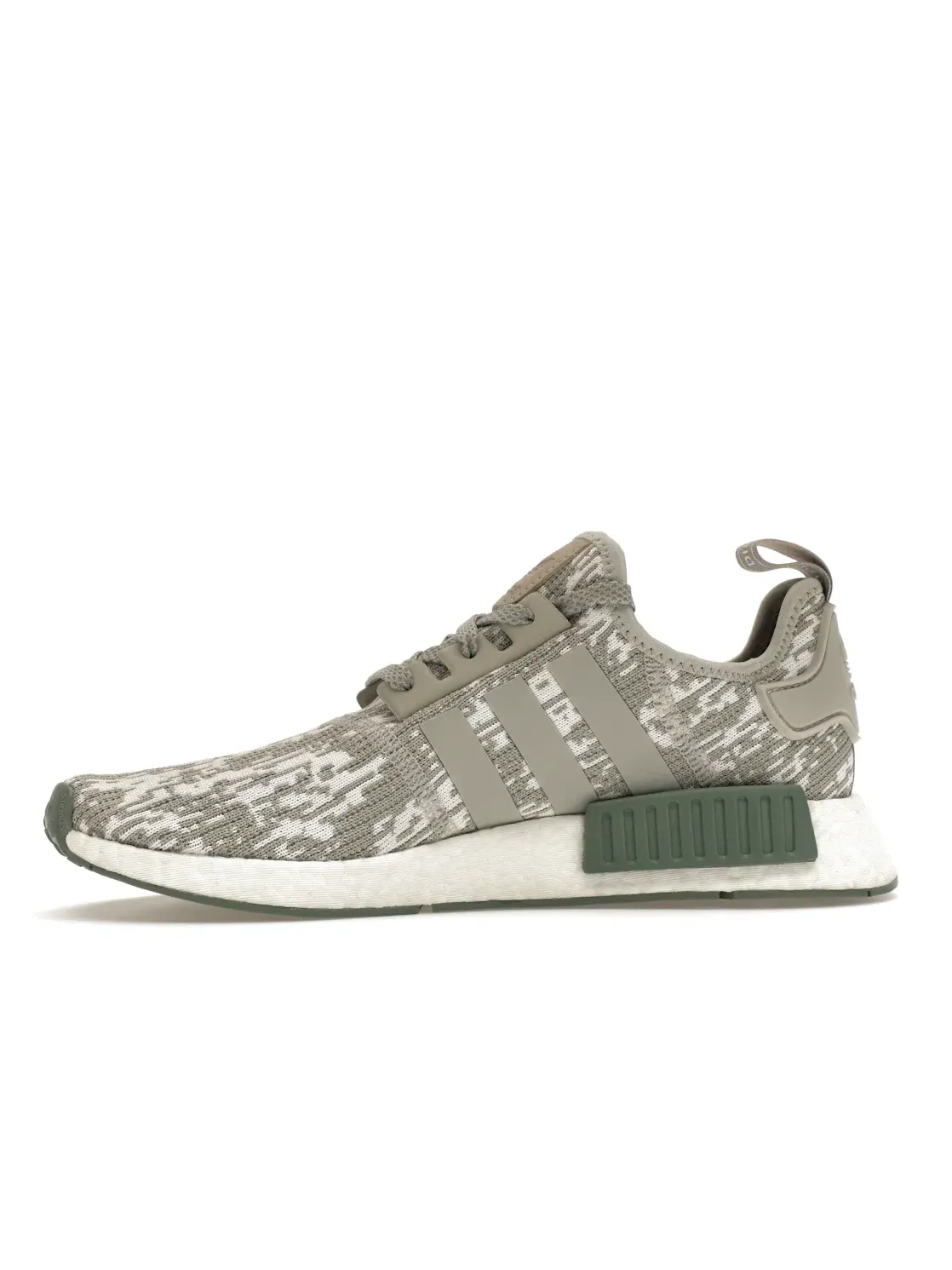 Мужские кроссовки lifestyle Adidas NMD R1 — изображение 3 из 4, зеленый