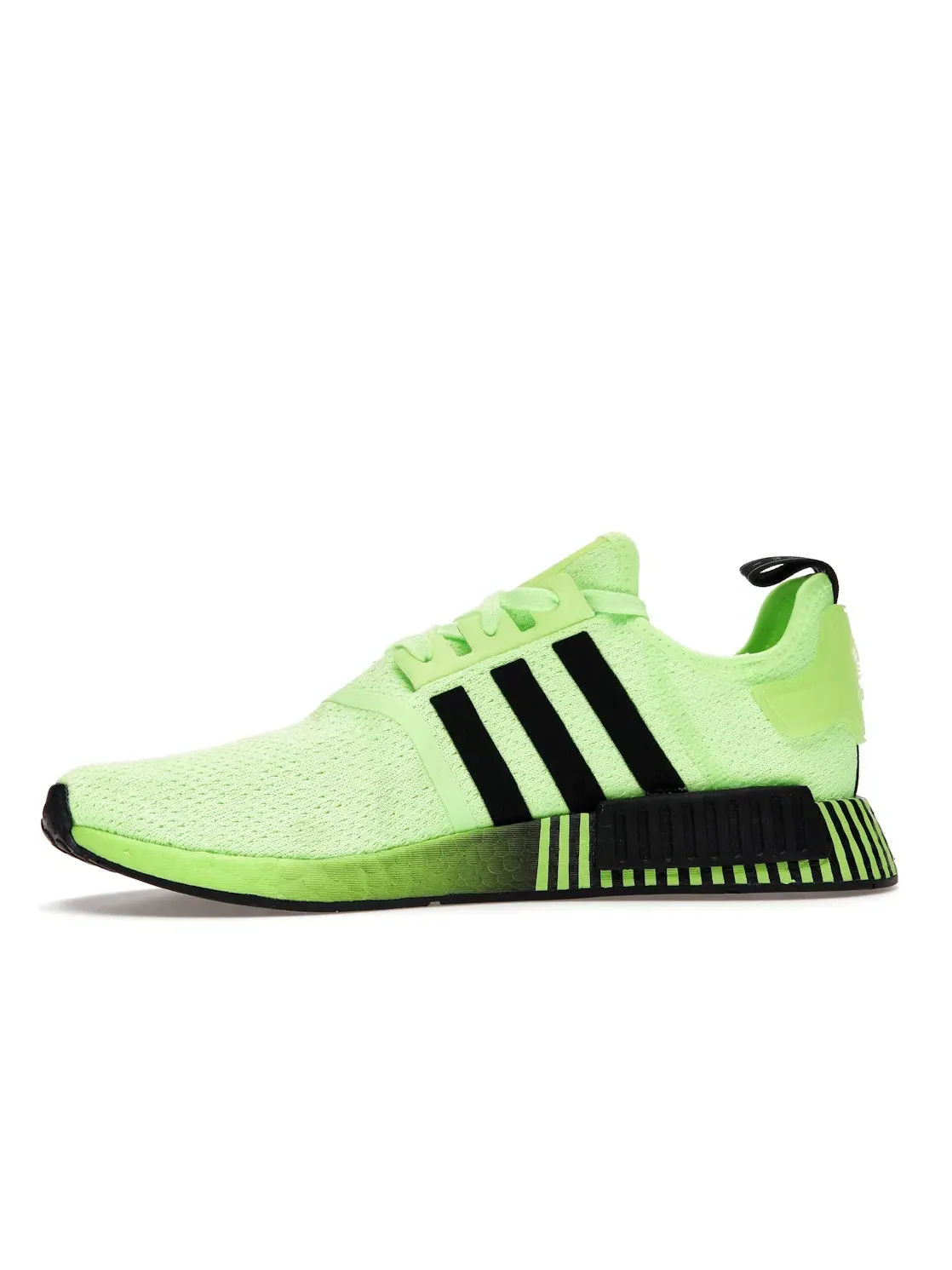 Мужские кроссовки Lifestyle с амортизацией Boost Adidas NMD R1 — изображение 3 из 4, зеленый черный зеленый