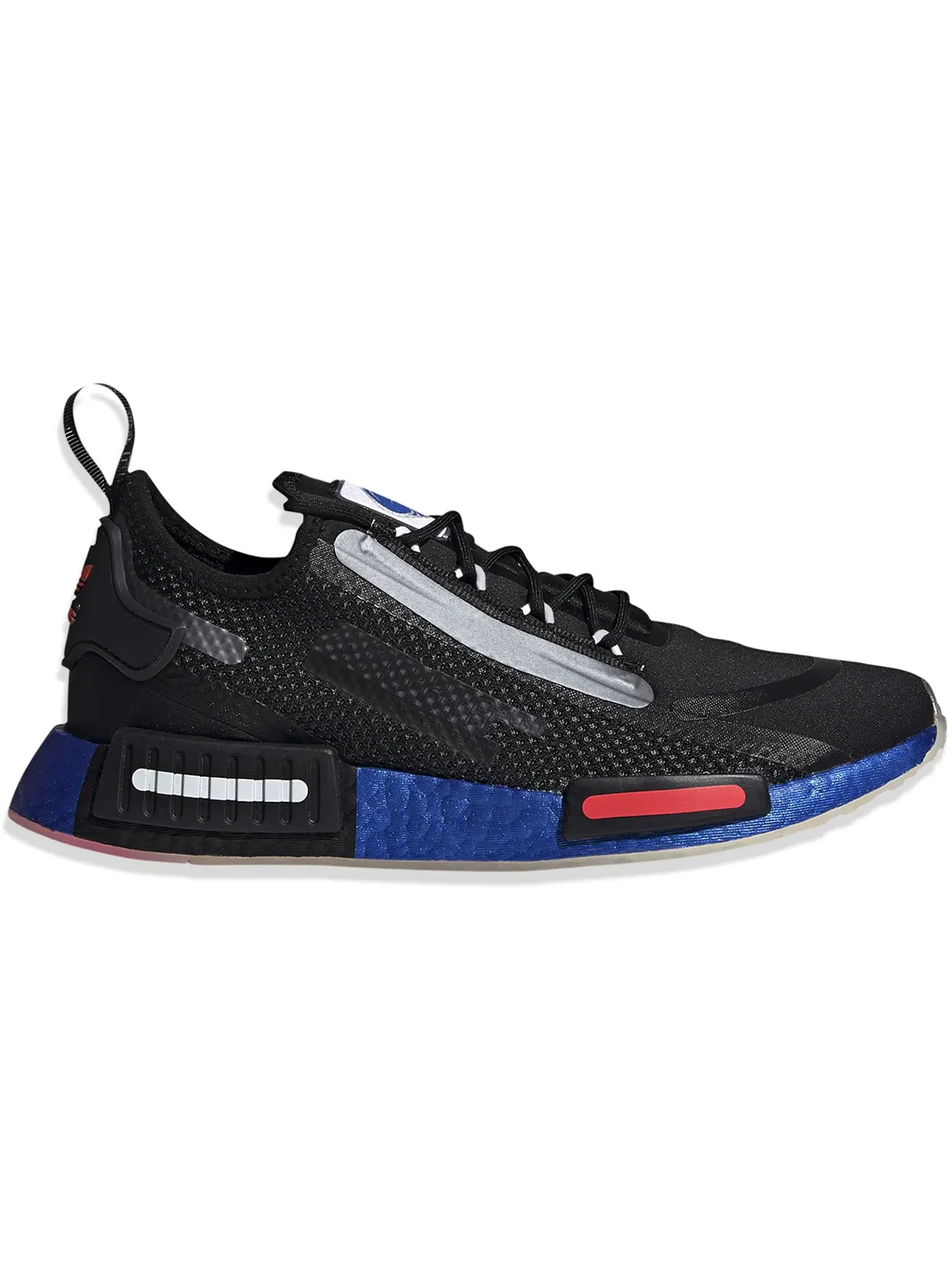 Мужские кроссовки с принтом Adidas NMD R1 Spectoo Adidas — изображение 1 из 1, черный черный красный