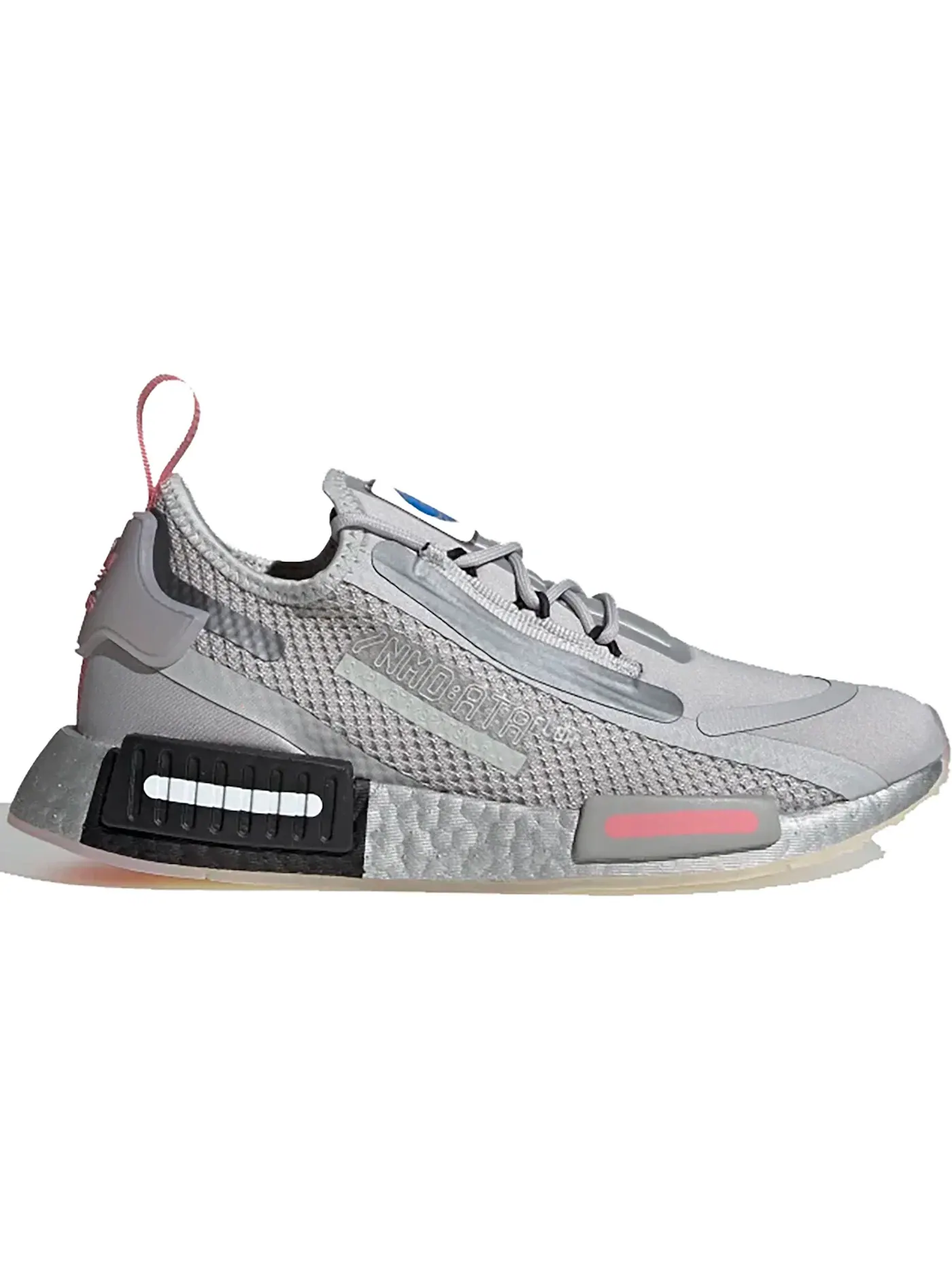 Женские кроссовки Lifestyle с принтом Adidas NMD R1 — изображение 1 из 1, серый/розовый/черный