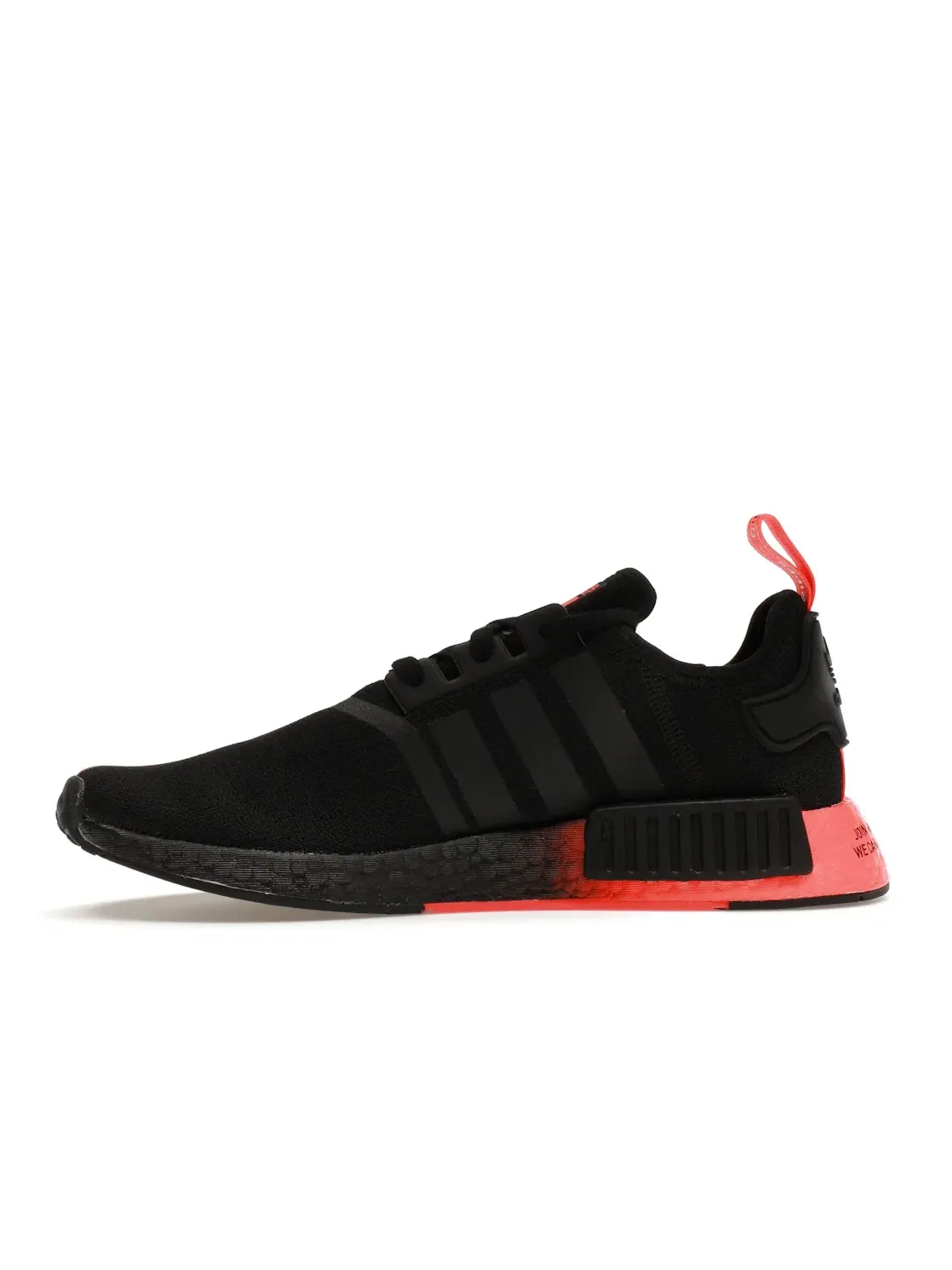 Мужские кроссовки lifestyle с принтом Star Wars Darth Vader Adidas NMD R1 — изображение 3 из 4, черный/черный/красный