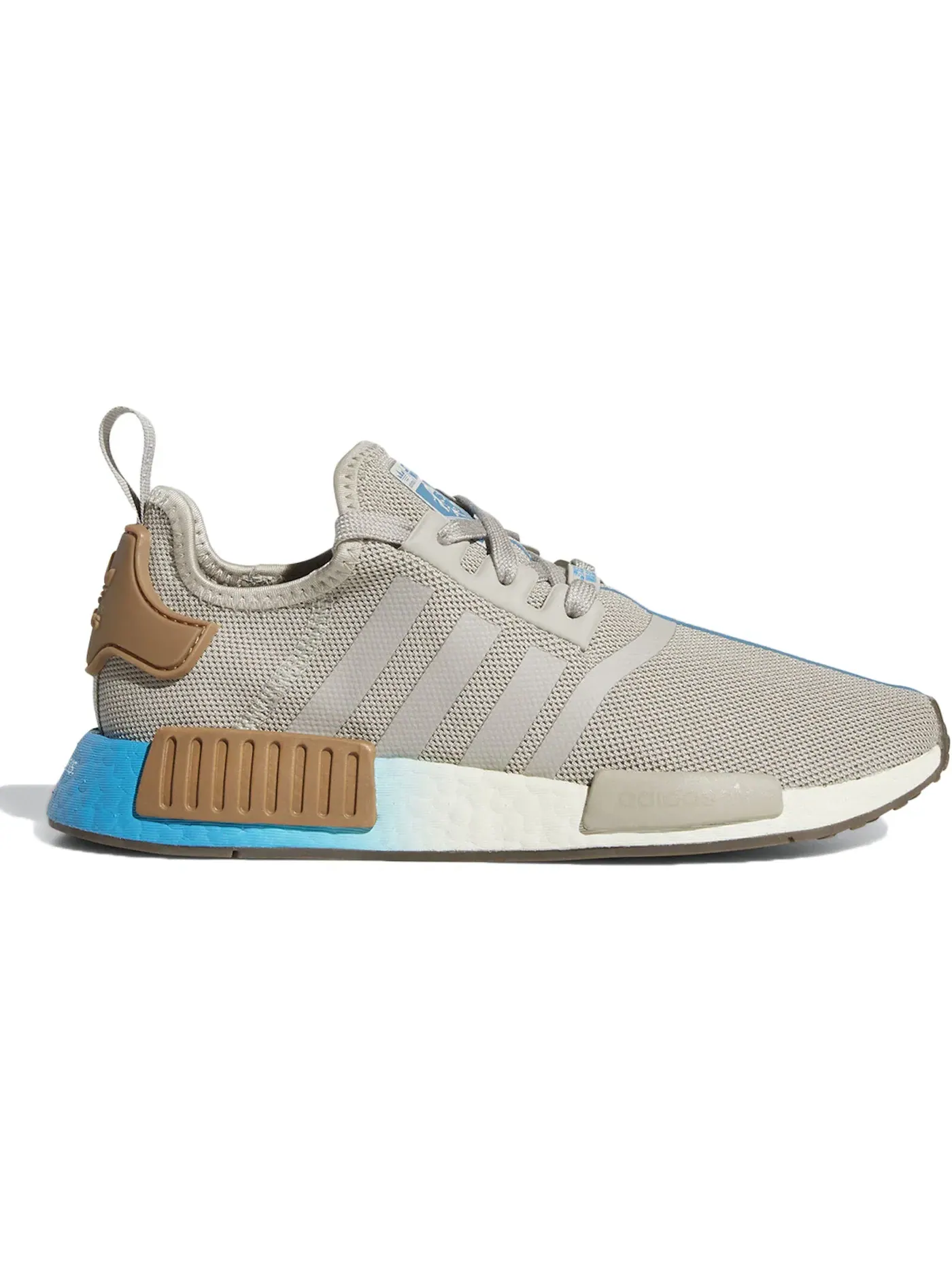 Женские кроссовки с коллаборацией Star Wars Adidas NMD R1 — изображение 1 из 1, хаки/синий/бежевый