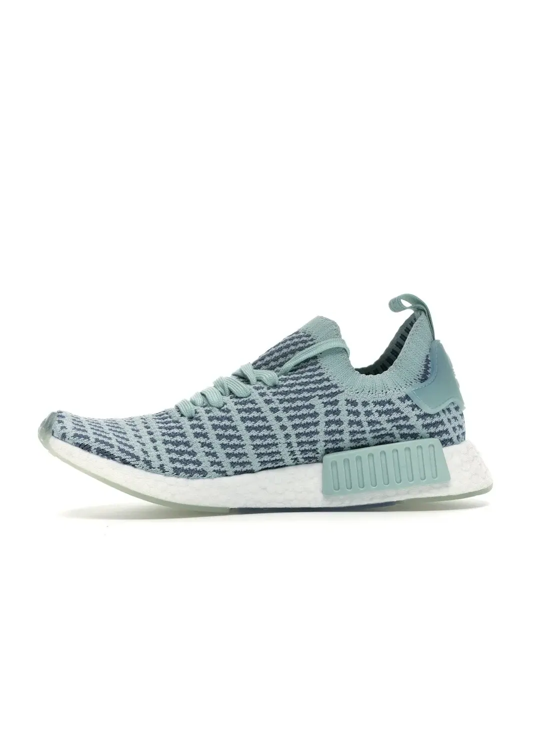 Женские кроссовки lifestyle с принтом Adidas NMD R1 STLT — изображение 3 из 4, зеленый//белый