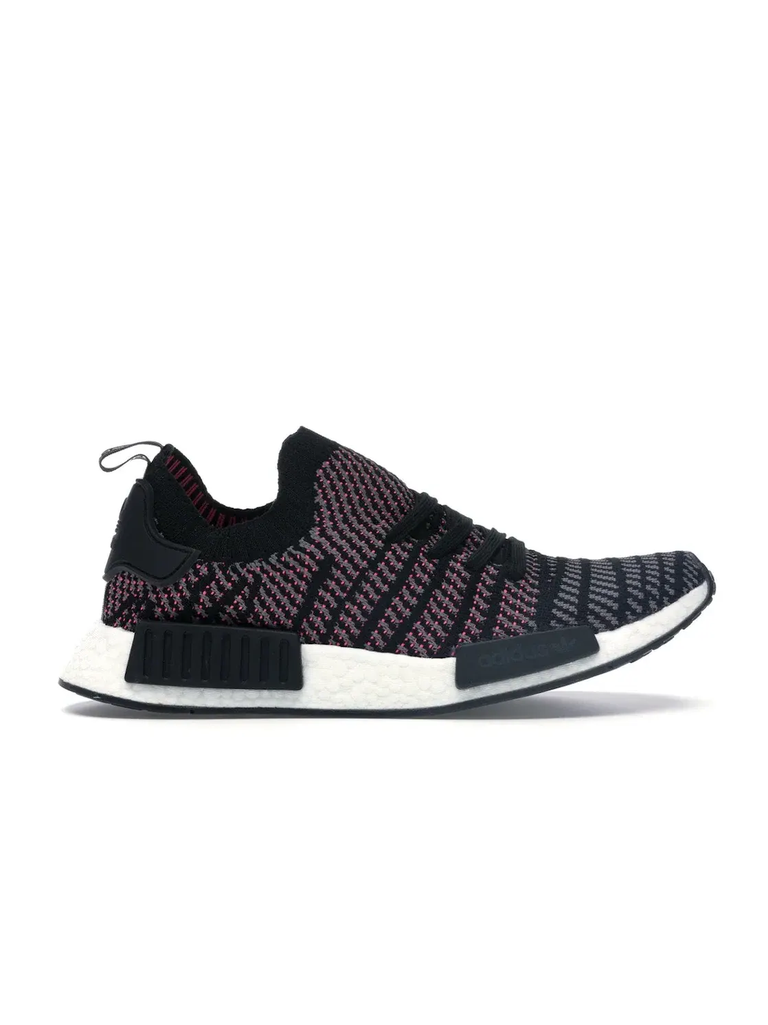 Мужские кроссовки lifestyle с верхом Primeknit Adidas NMD R1 — изображение 1 из 4, черный/серый/розовый