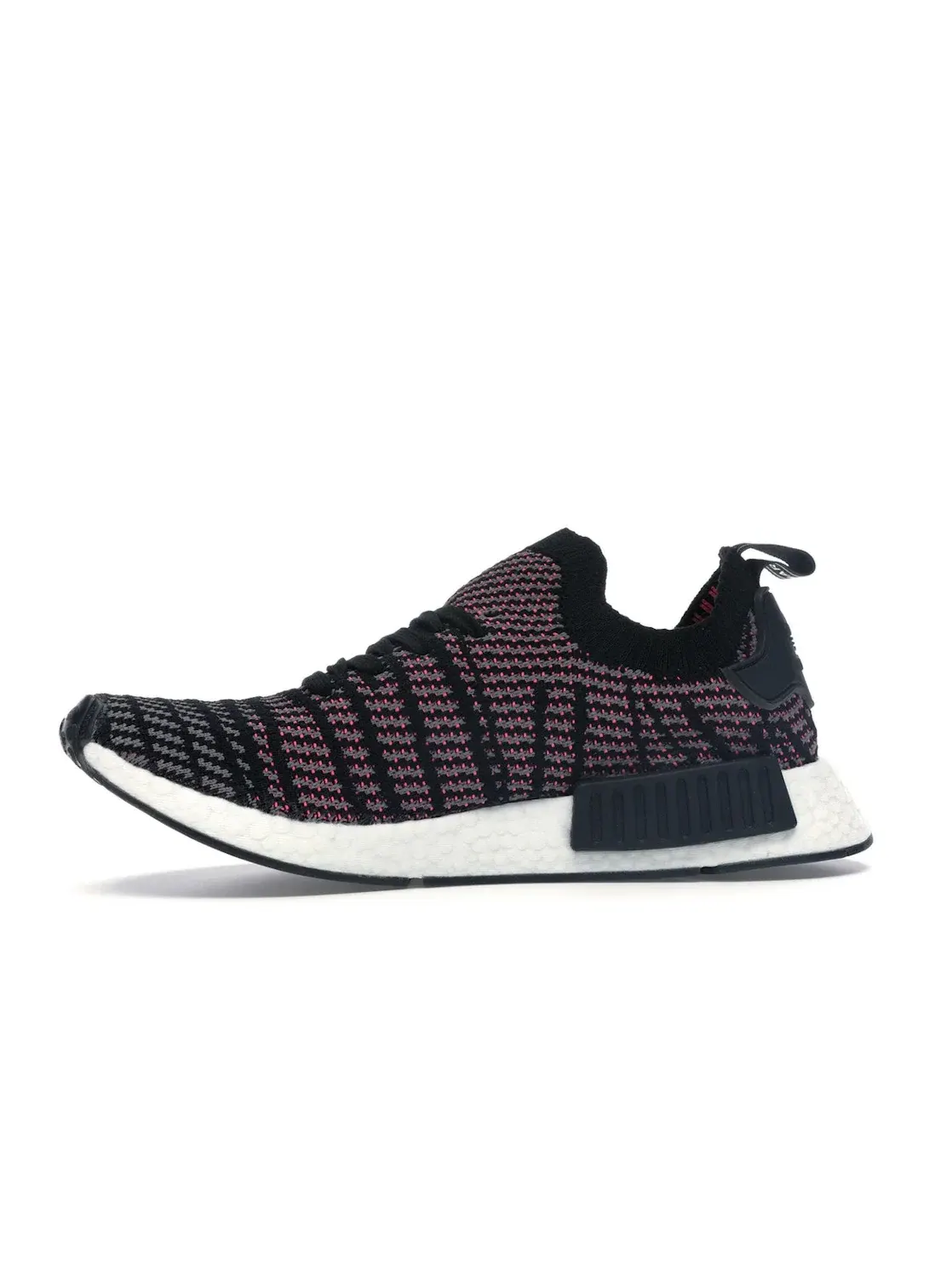 Мужские кроссовки lifestyle с верхом Primeknit Adidas NMD R1 — изображение 3 из 4, черный/серый/розовый