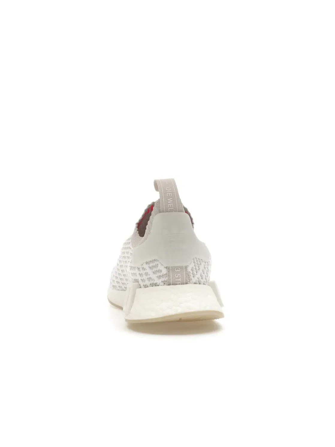 Мужские кроссовки Lifestyle с технологией Primeknit Adidas NMD R1 STLT — изображение 4 из 4, белый/серый/розовый