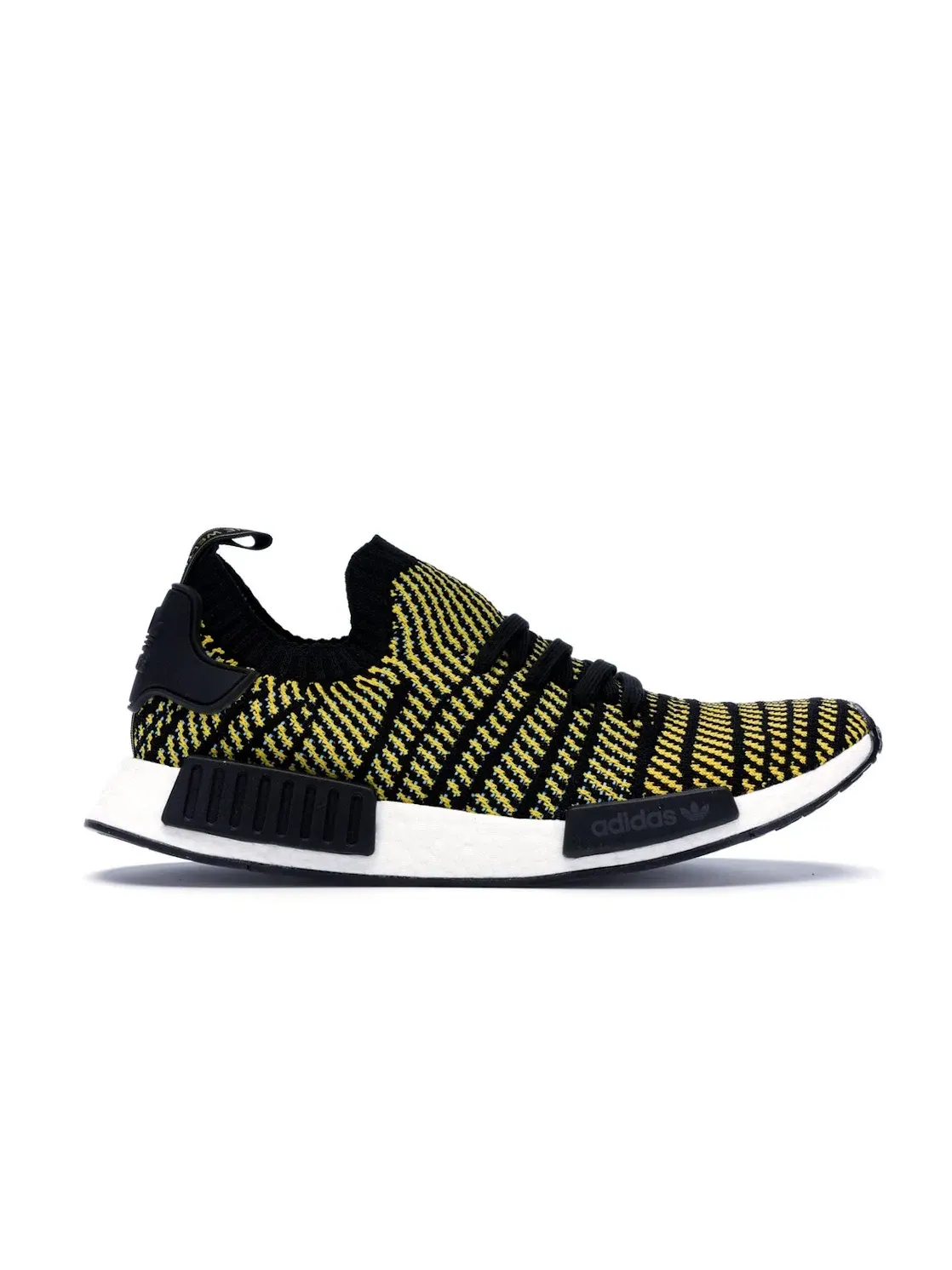 Мужские кроссовки с принтом Adidas NMD R1 STLT — изображение 1 из 4, черный/желтый/белый
