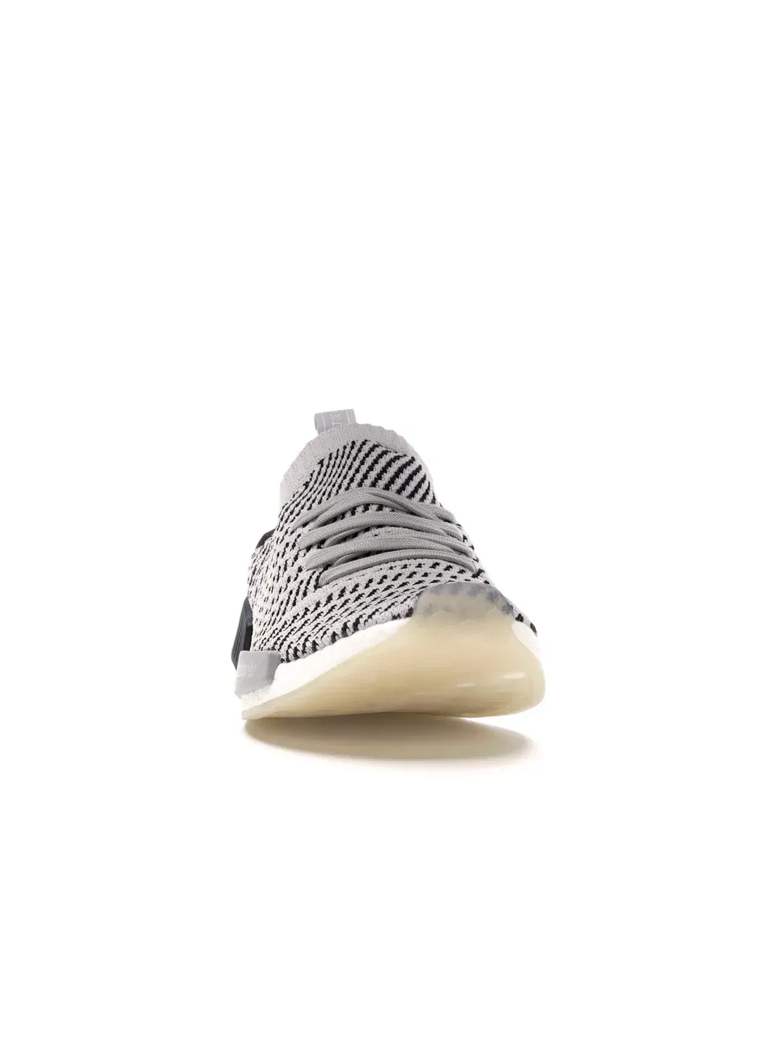 Мужские кроссовки с технологией Primeknit Adidas NMD R1 — изображение 2 из 4, серый/серый/черный