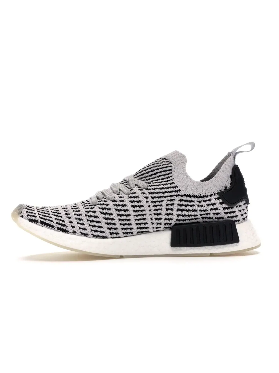 Мужские кроссовки с технологией Primeknit Adidas NMD R1 — изображение 3 из 4, серый/серый/черный