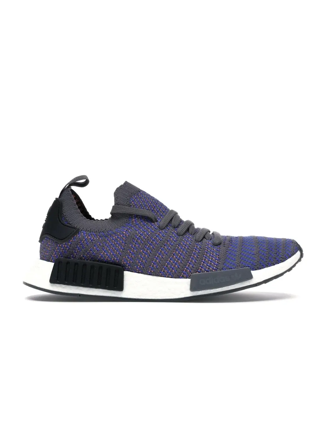 Мужские кроссовки с технологией BOOST Adidas NMD R1 STLT — изображение 1 из 4, синий/черный