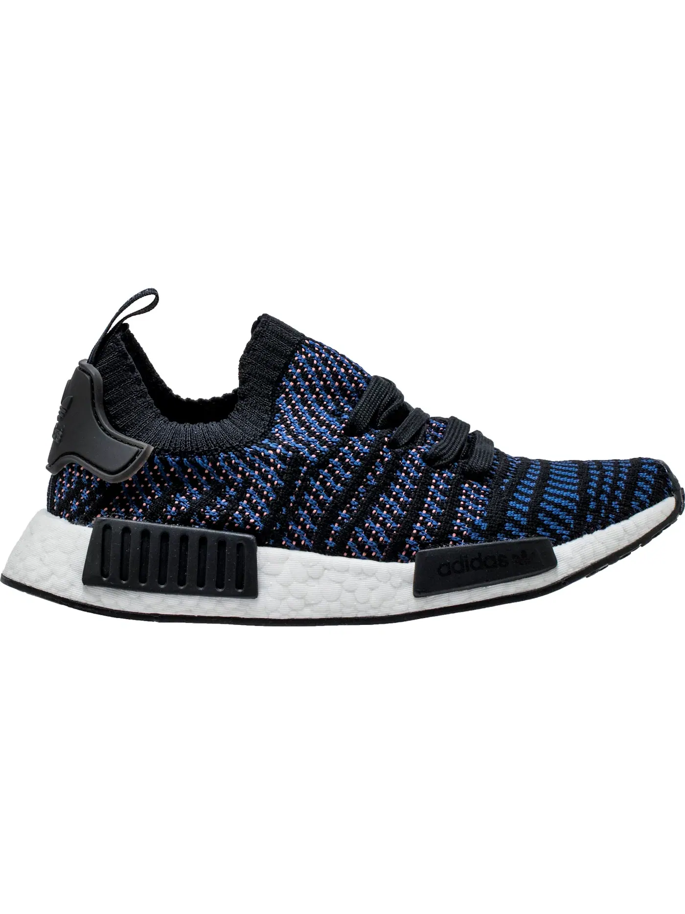 Женские кроссовки Lifestyle Adidas NMD R1 STLT — изображение 1 из 1, черный/индиго/розовый