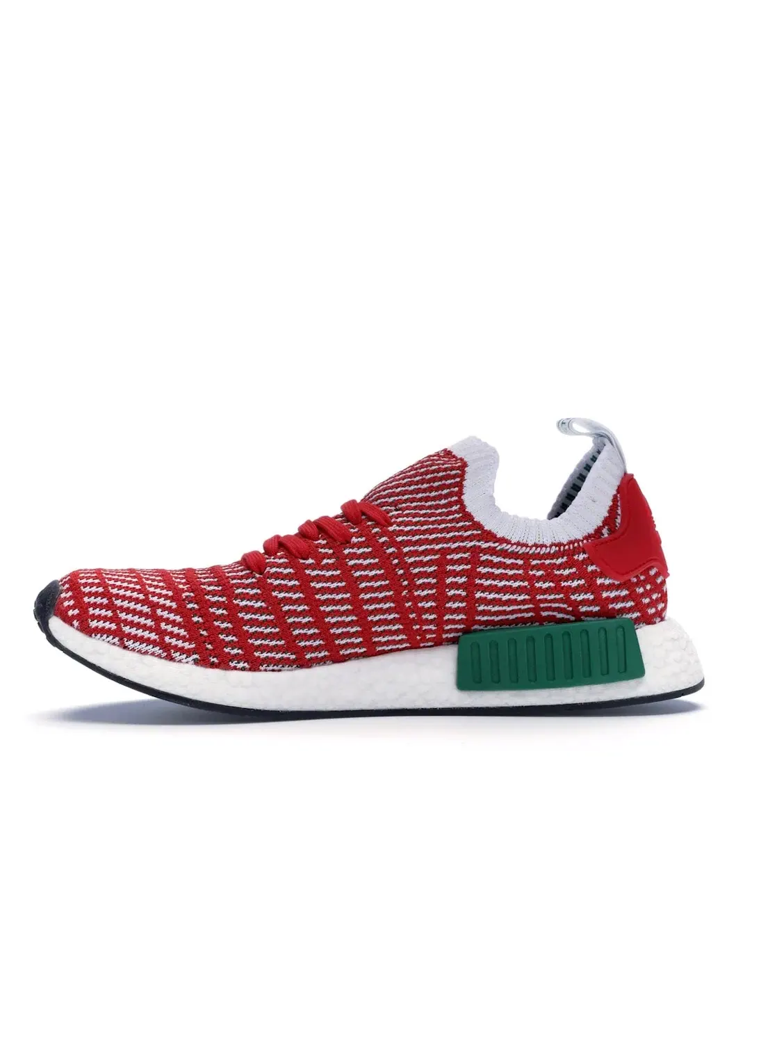 Мужские кроссовки с принтом Adidas NMD R1 STLT Primeknit Adidas — изображение 3 из 4, красный/белый/зеленый