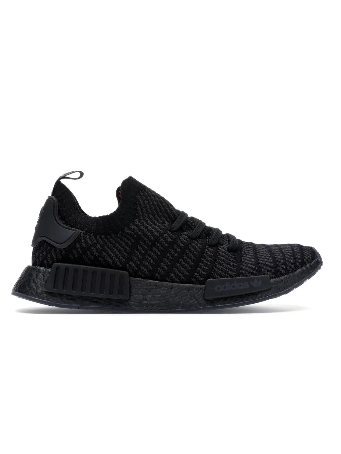 Мужские кроссовки Lifestyle с принтом NMD R1 STLT Adidas — изображение 1 из 4, черный/черный/розовый