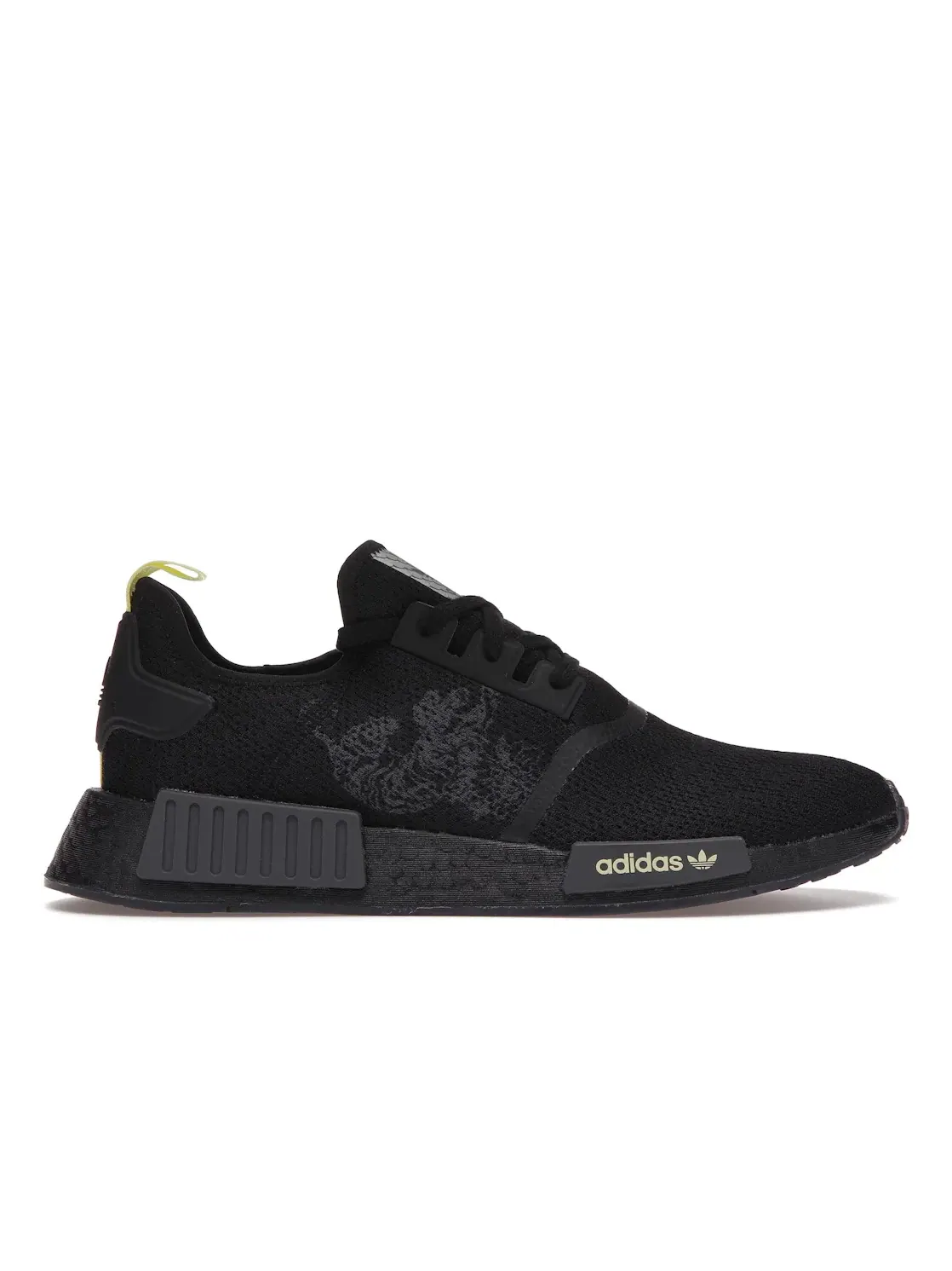 Мужские кроссовки Lifestyle с принтом Adidas NMD R1 — изображение 1 из 4, черный/серый/желтый