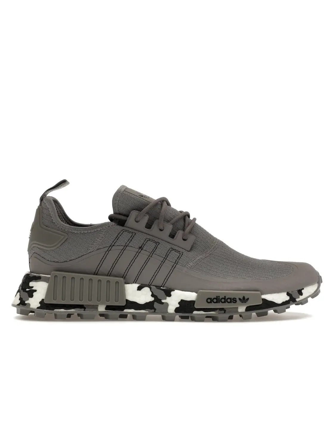 Мужские кроссовки Lifestyle с камуфляжным принтом Adidas NMD R1 Trail — изображение 1 из 4, серый/белый/черный