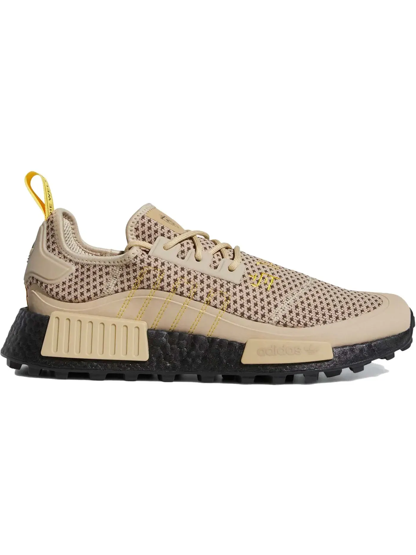 Мужские кроссовки Lifestyle Adidas NMD R1 Trail — изображение 1 из 1, хаки/желтый/черный