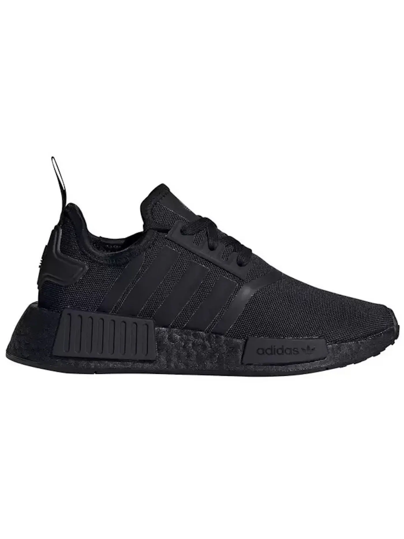 Детские кроссовки для мальчиков с текстильным верхом Adidas NMD R1 — изображение 1 из 1, черный черный черный