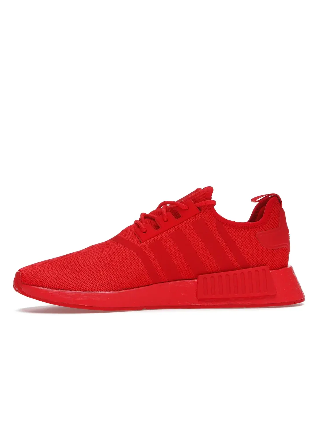 Мужские кроссовки с полным красным дизайном Adidas NMD R1 — изображение 3 из 4, красный