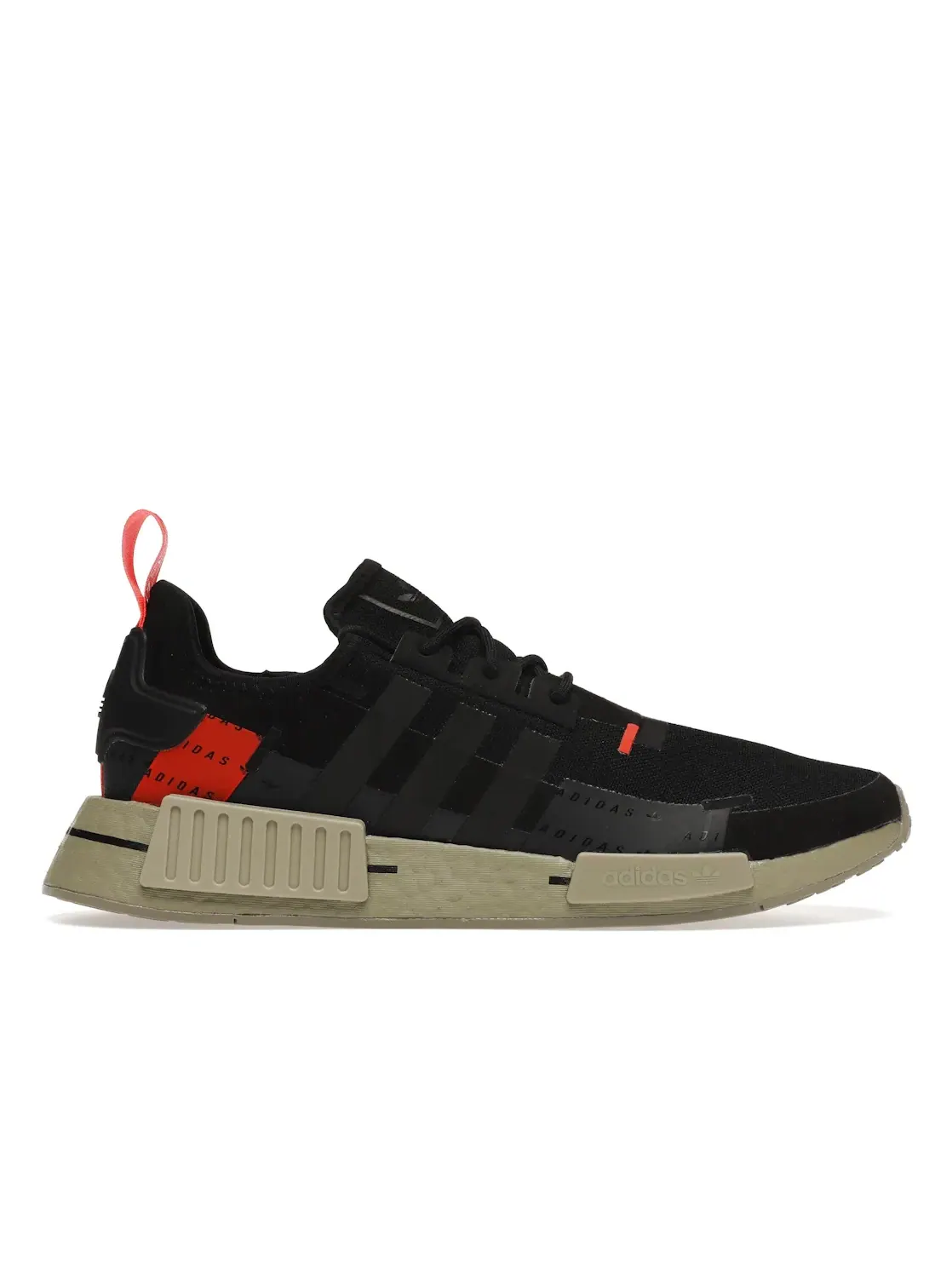 Мужские кроссовки Lifestyle Adidas NMD R1 — изображение 1 из 4, черный черный красный