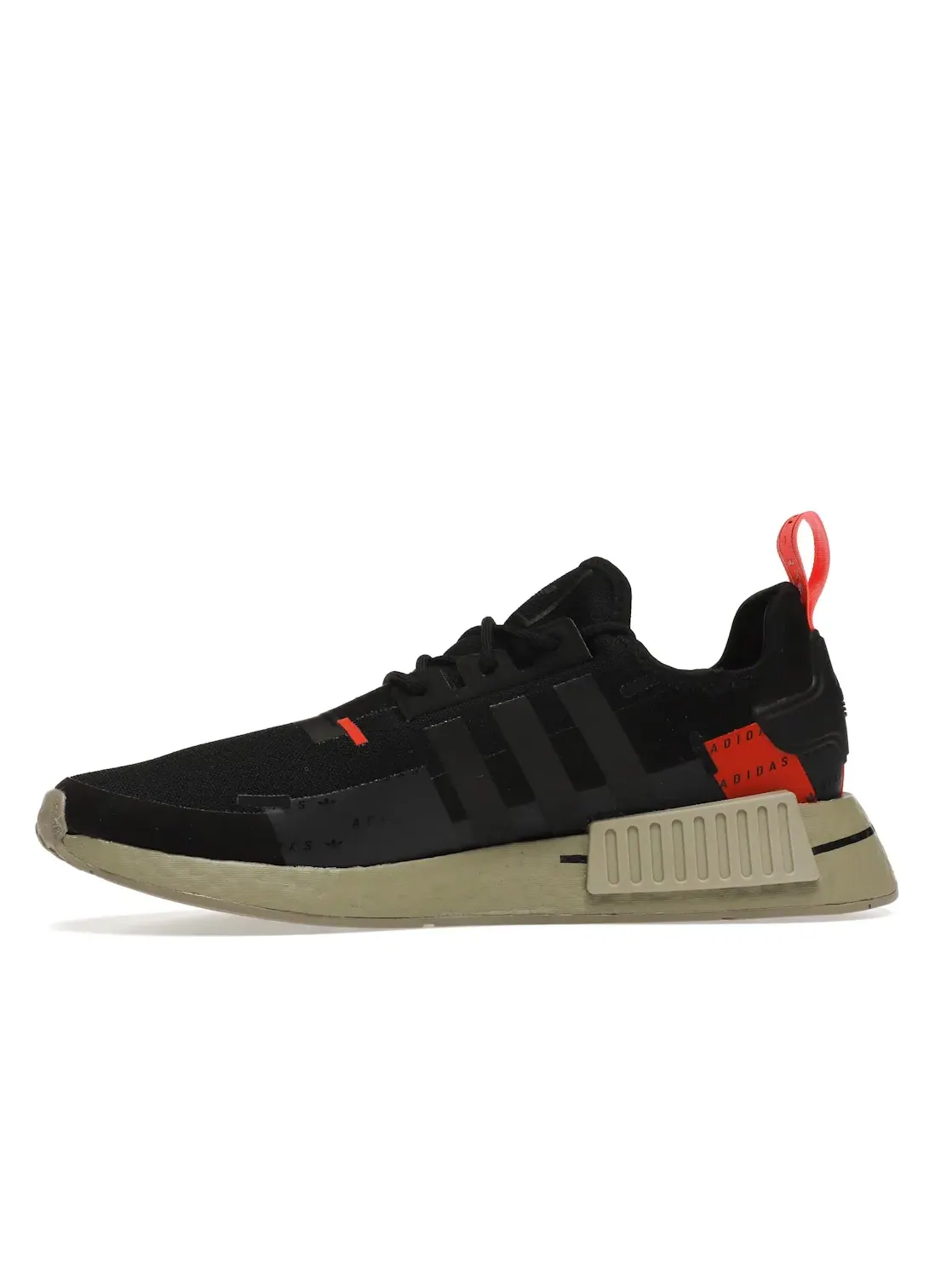 Мужские кроссовки Lifestyle Adidas NMD R1 — изображение 3 из 4, черный черный красный