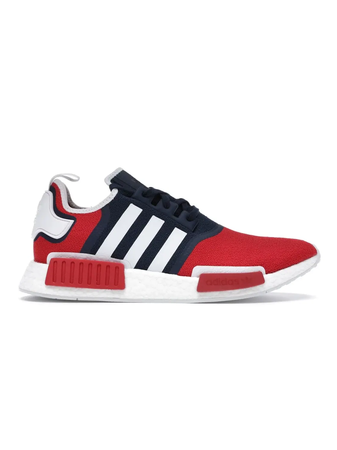 Мужские кроссовки Lifestyle Adidas NMD R1 — изображение 1 из 4, темно-синий//белый
