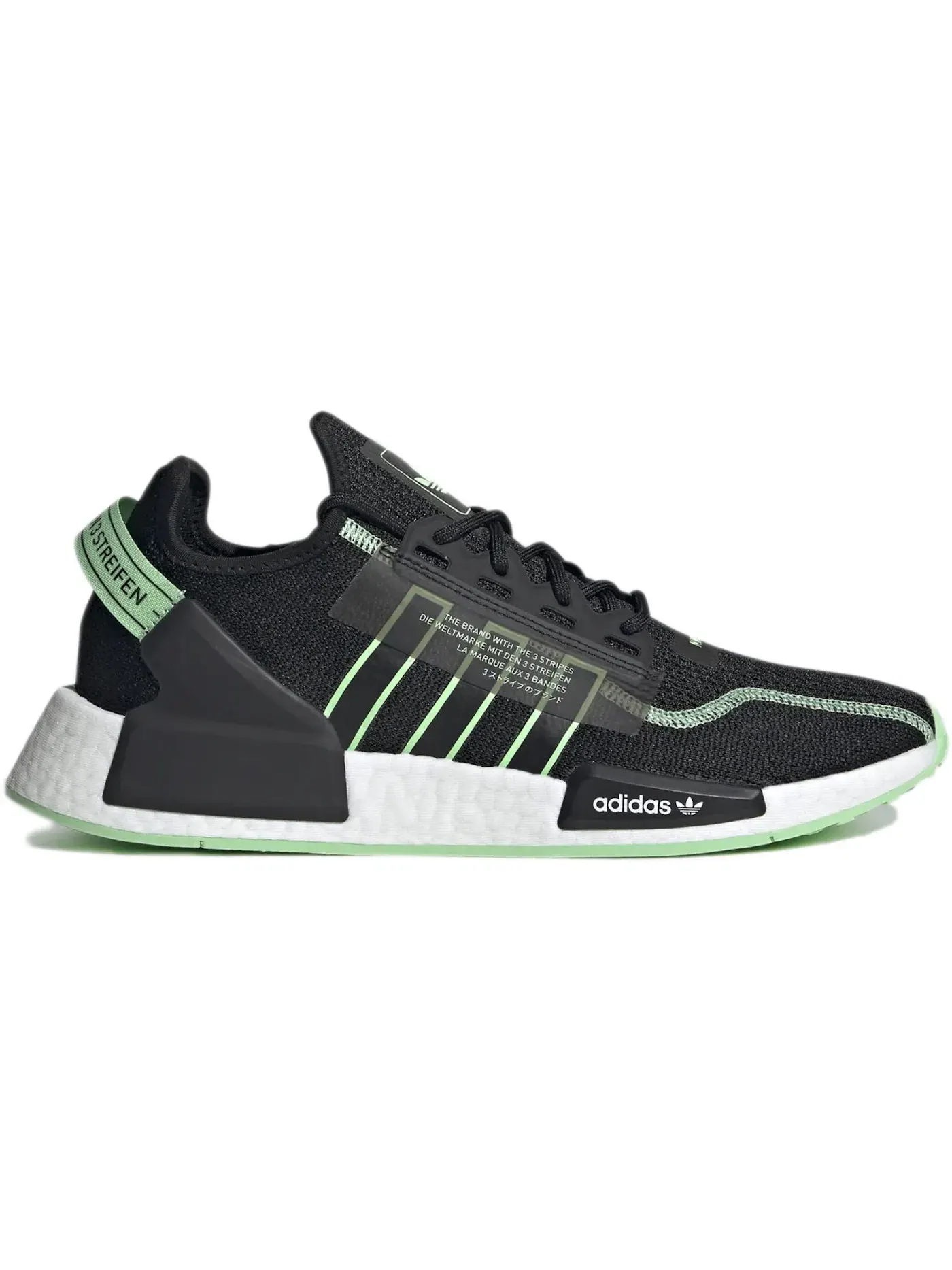 Мужские кроссовки Lifestyle Adidas NMD R1 V2 — изображение 1 из 1, черный//белый