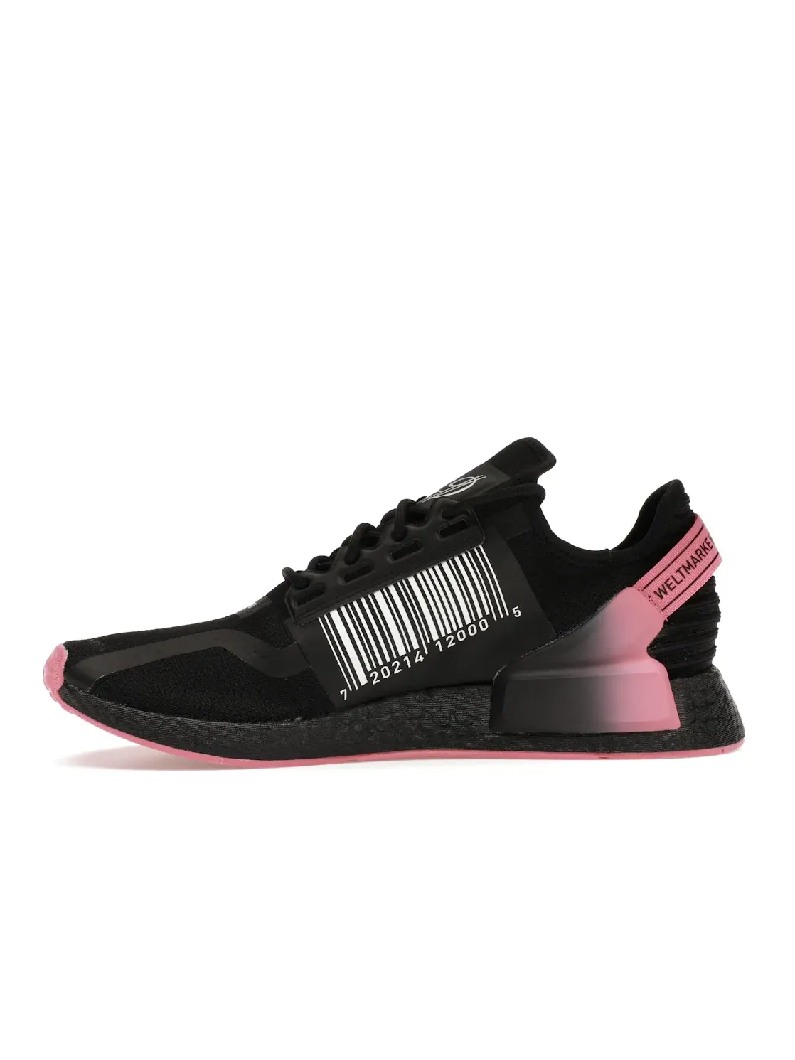 Мужские кроссовки Lifestyle с принтом Adidas NMD R1 V2 Adidas — изображение 3 из 4, черный/розовый/белый