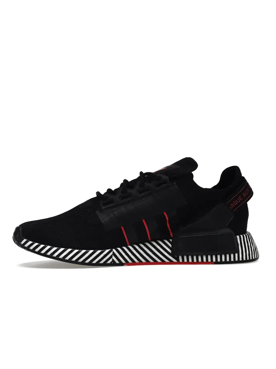 Мужские кроссовки Lifestyle с камуфляжным принтом Adidas NMD R1 V2 — изображение 3 из 4, черный//белый