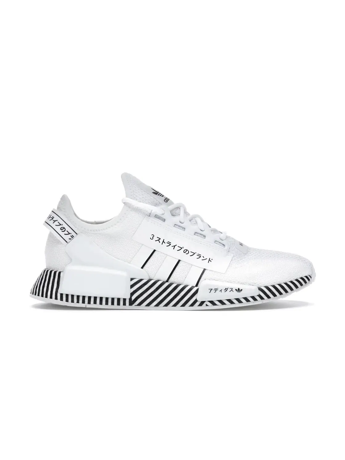 Мужские кроссовки Lifestyle с принтом Adidas NMD R1 V2 — изображение 1 из 4, белый/черный/белый