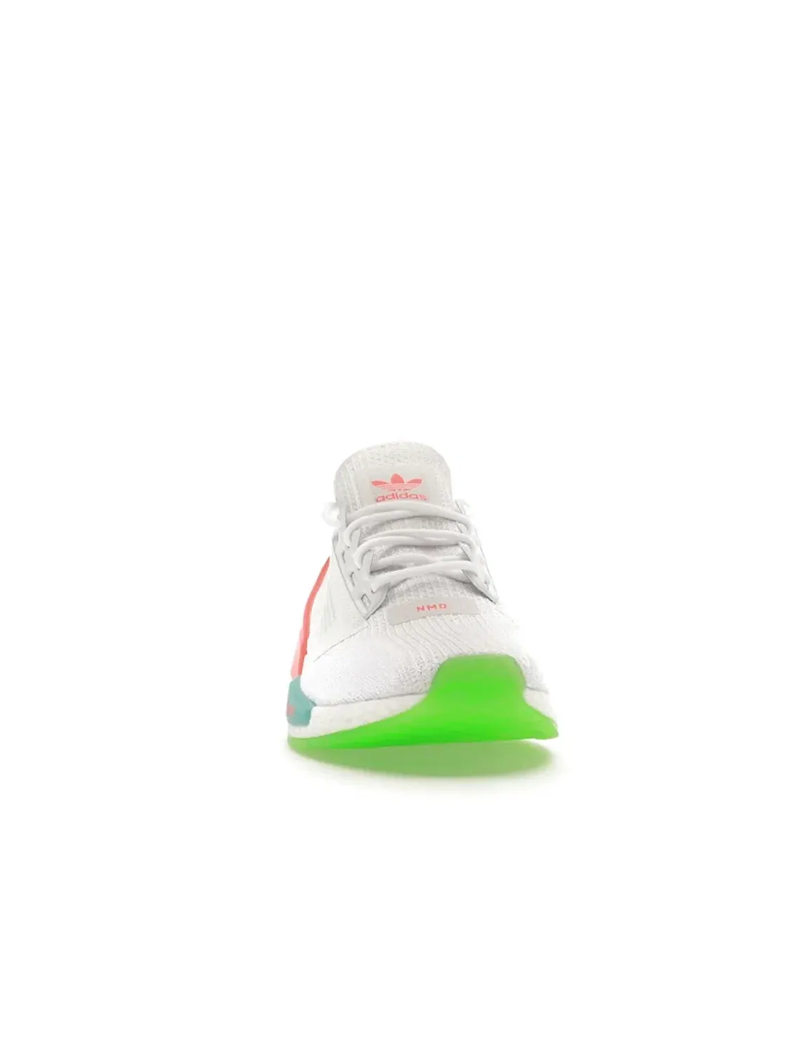 Мужские кроссовки с технологией Boost Модель Adidas NMD R1 V2 Adidas — изображение 2 из 4, белый белый
