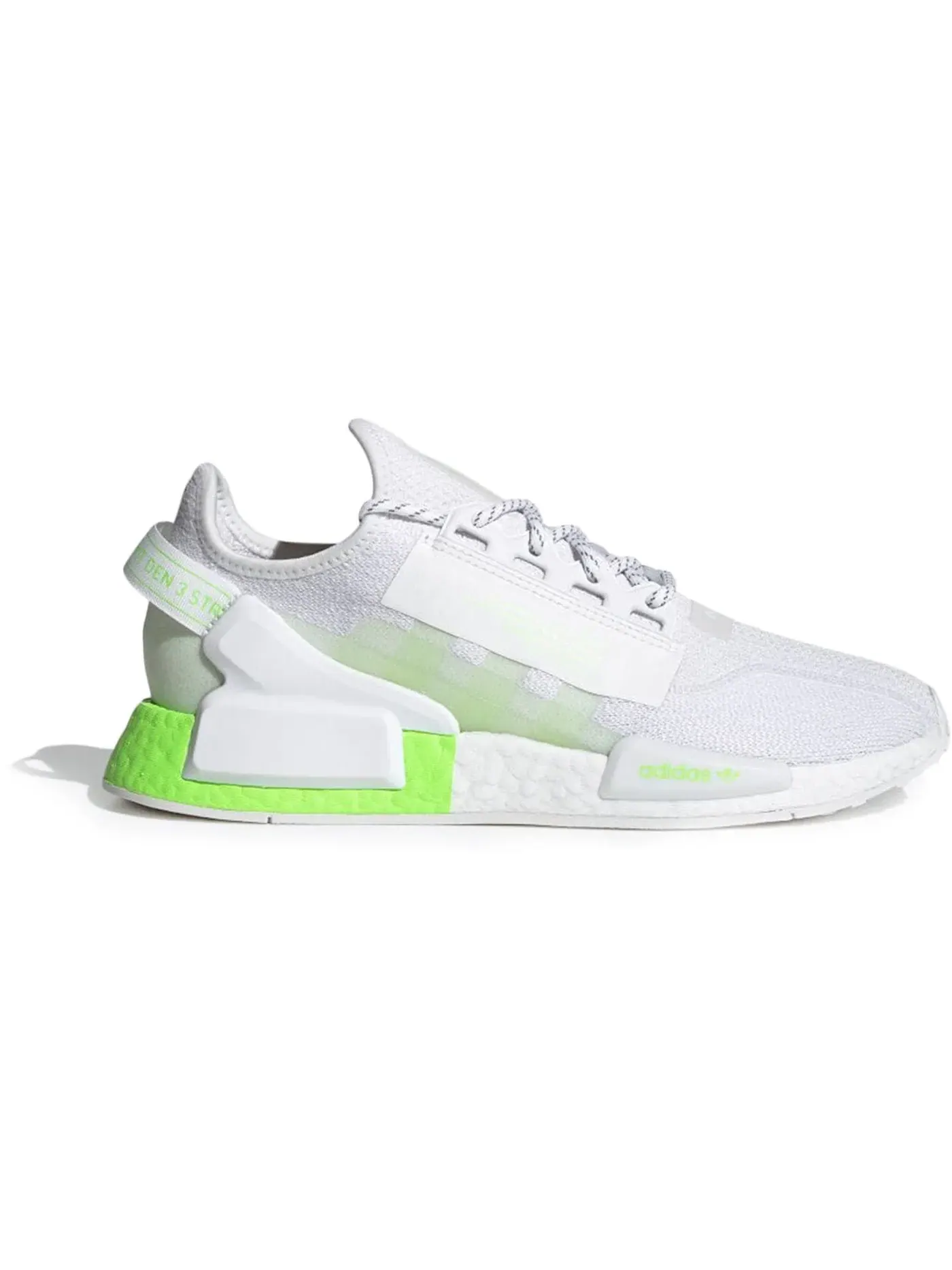 Мужские кроссовки Lifestyle Adidas NMD R1 V2 — изображение 1 из 1, белый/зеленый/белый