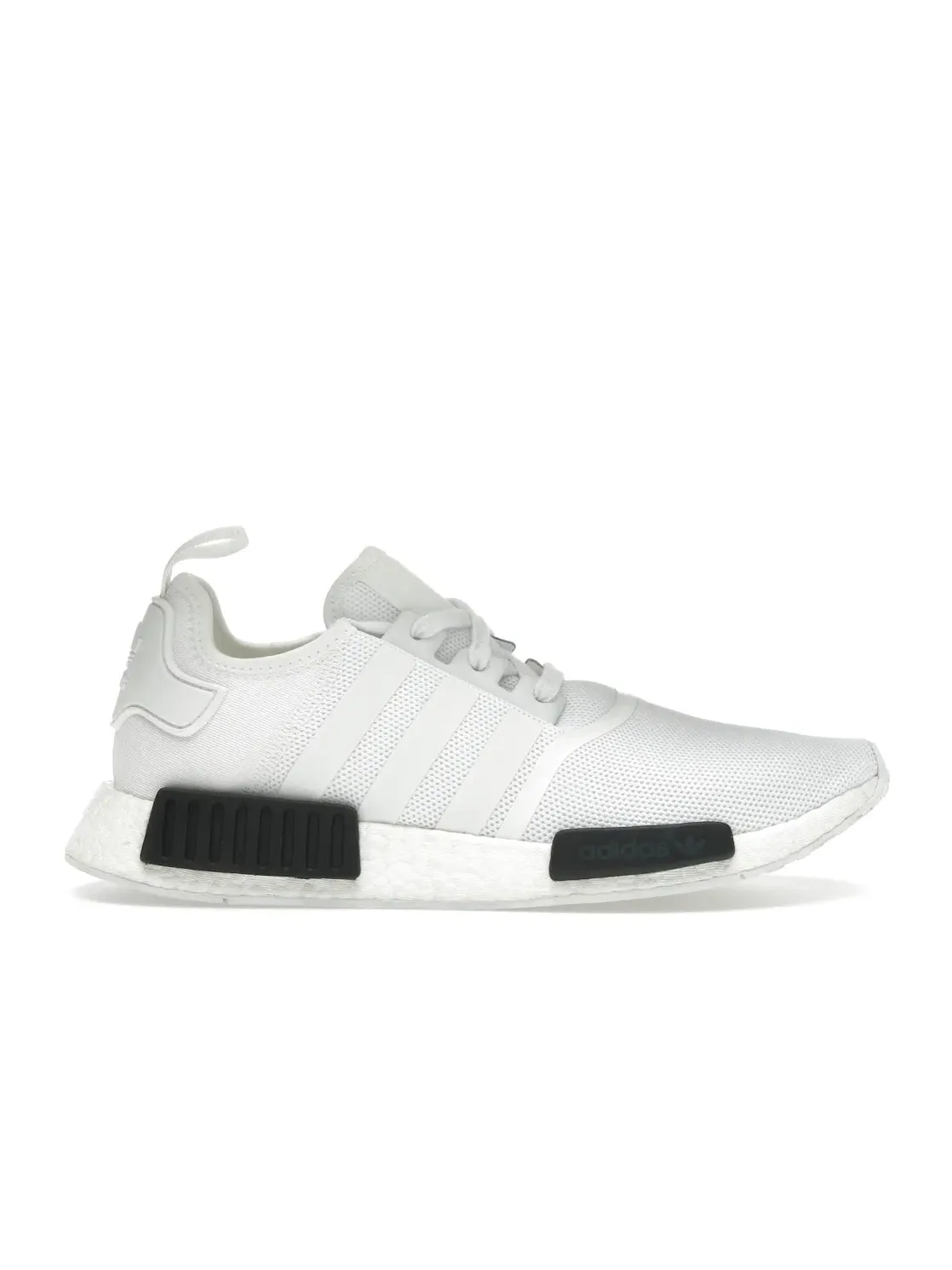 Мужские кроссовки Lifestyle с амортизацией Boost Adidas NMD R1 — изображение 1 из 4, белый/черный
