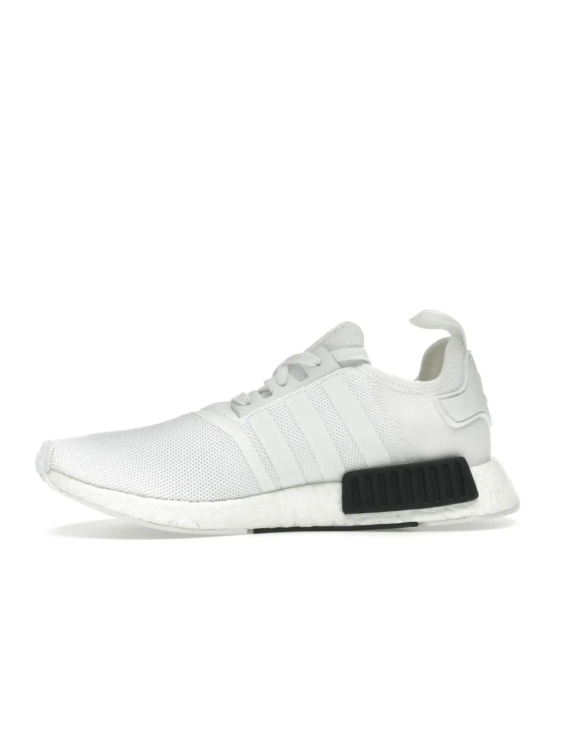 Мужские кроссовки Lifestyle с амортизацией Boost Adidas NMD R1 — изображение 3 из 4, белый/черный