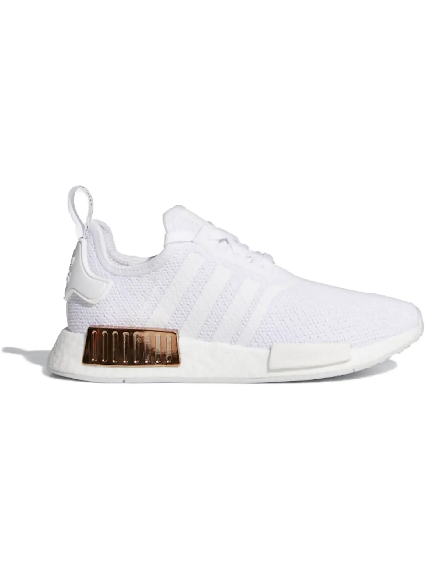 Женские кроссовки lifestyle Adidas NMD R1 — изображение 1 из 1, белый/белый/металлик