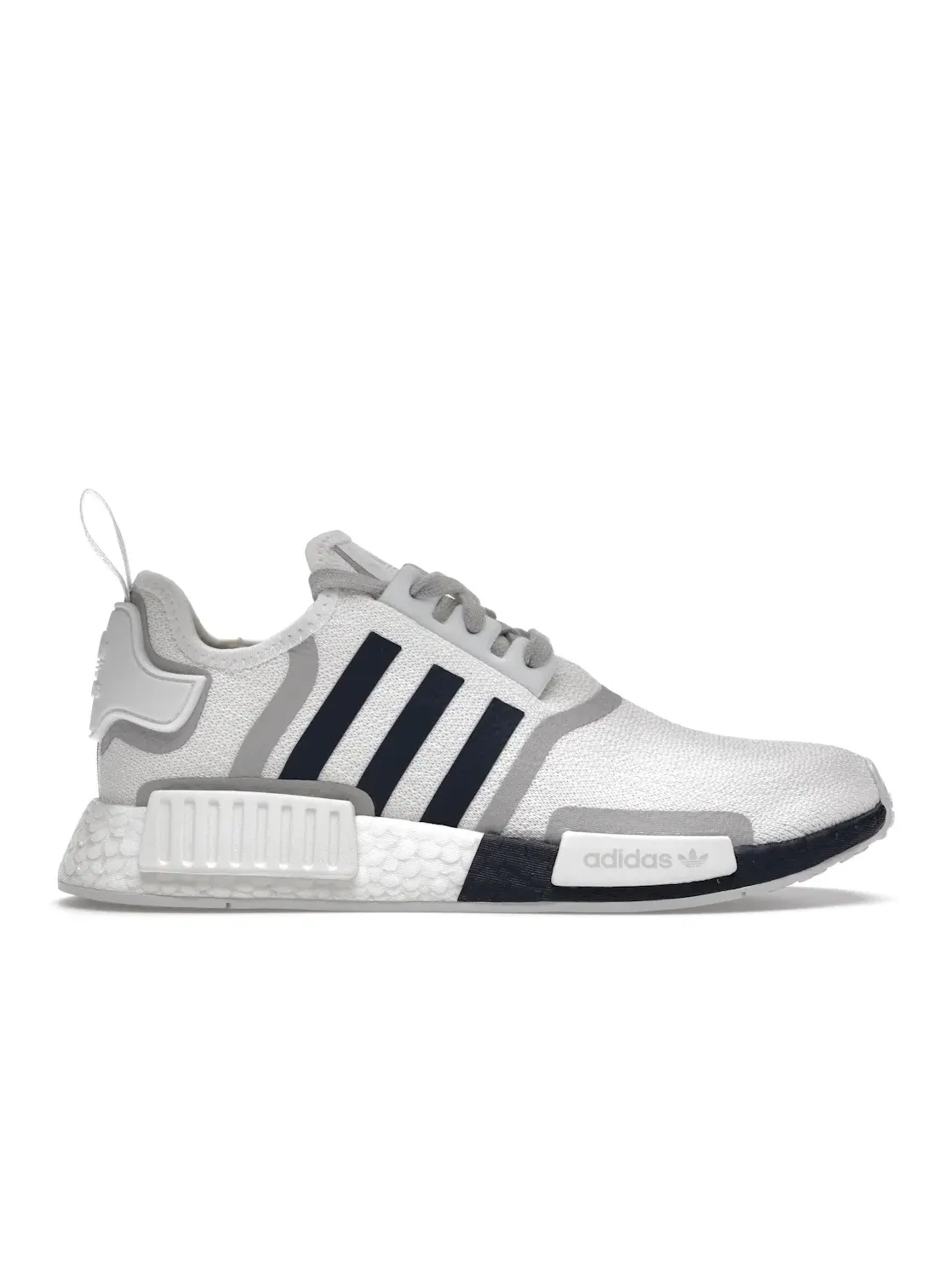 Мужские кроссовки lifestyle Adidas NMD R1 — изображение 1 из 4, белый/темно-синий/серый