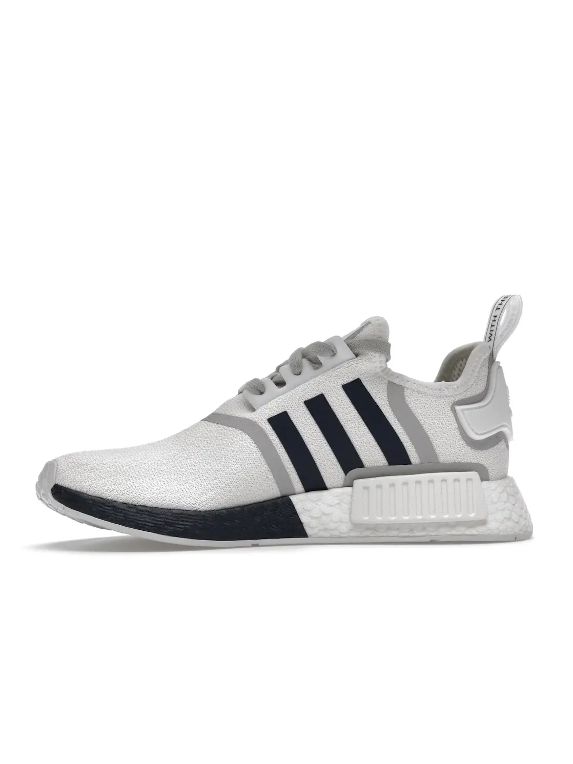 Мужские кроссовки lifestyle Adidas NMD R1 — изображение 3 из 4, белый/темно-синий/серый
