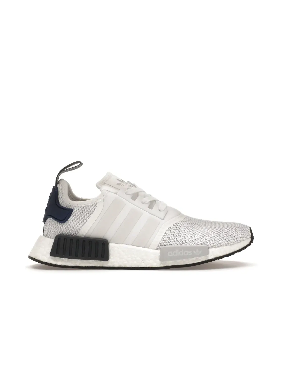 Мужские кроссовки Lifestyle без шнуровки Adidas NMD R1 — изображение 1 из 4, белый/серый-черный