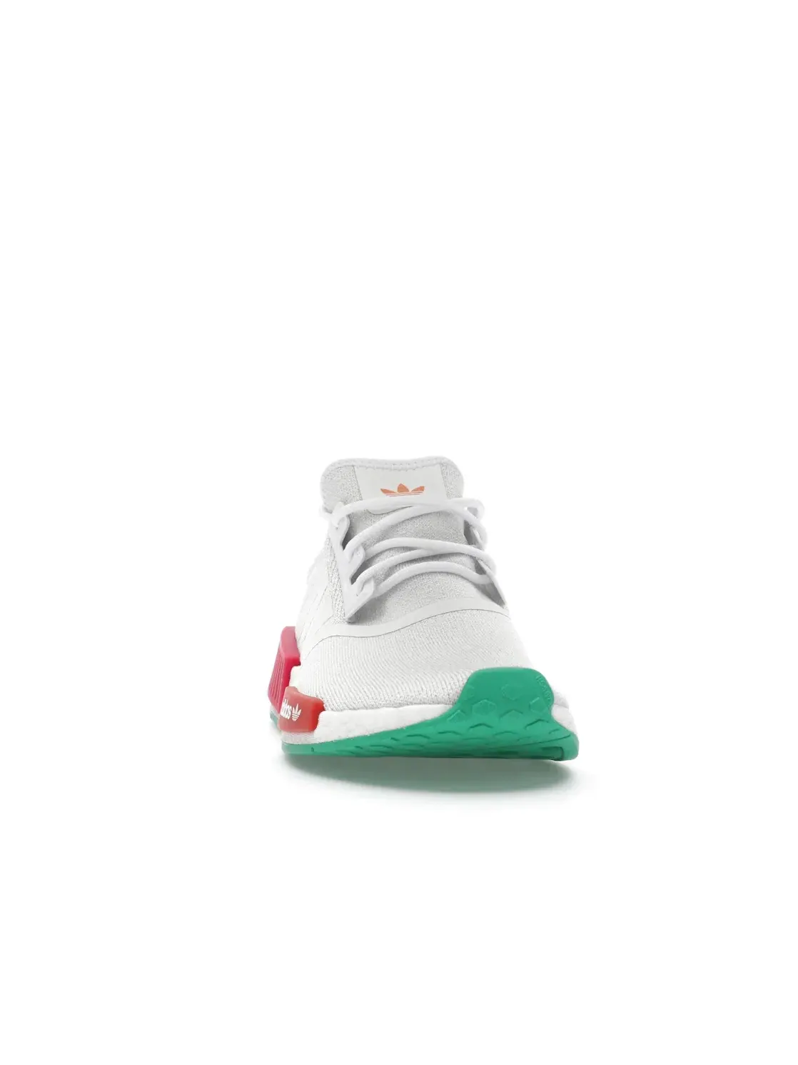 Женские кроссовки lifestyle с принтом Adidas NMD R1 — изображение 2 из 4, белый/-зеленый